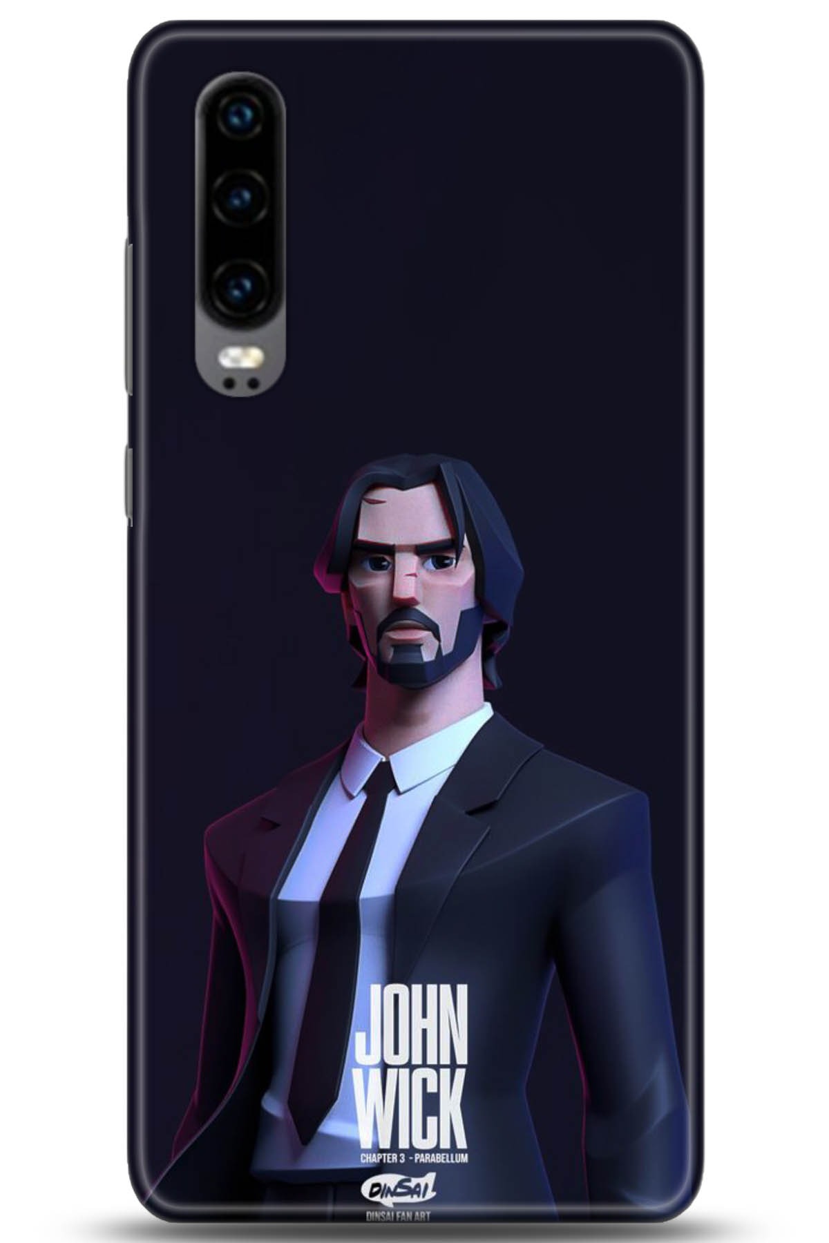 Huawei P30 Uyumlu Kılıf HD Baskılı Kılıf - Followed Institution 5018