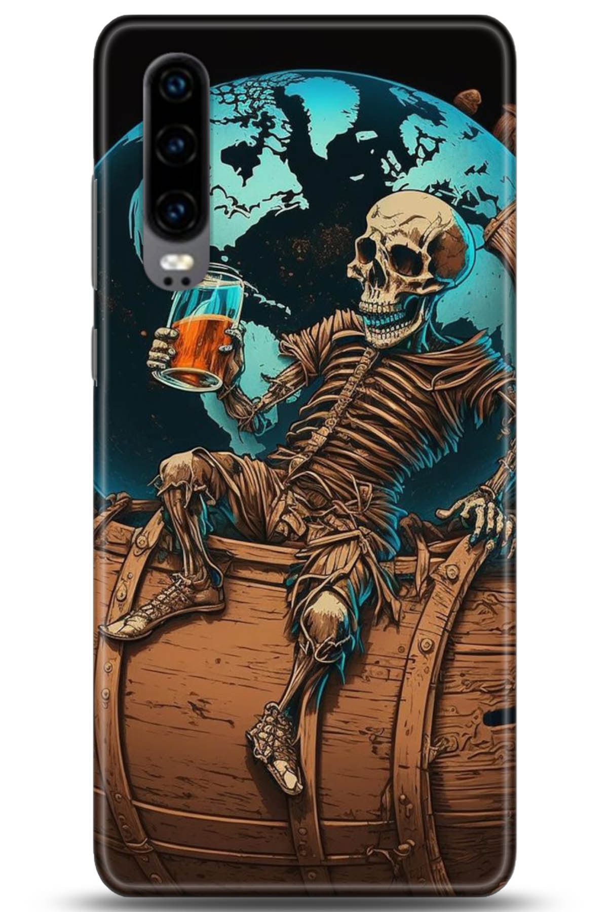 Huawei P30 Uyumlu Kılıf HD Baskılı Kılıf - Followed Institution 5054