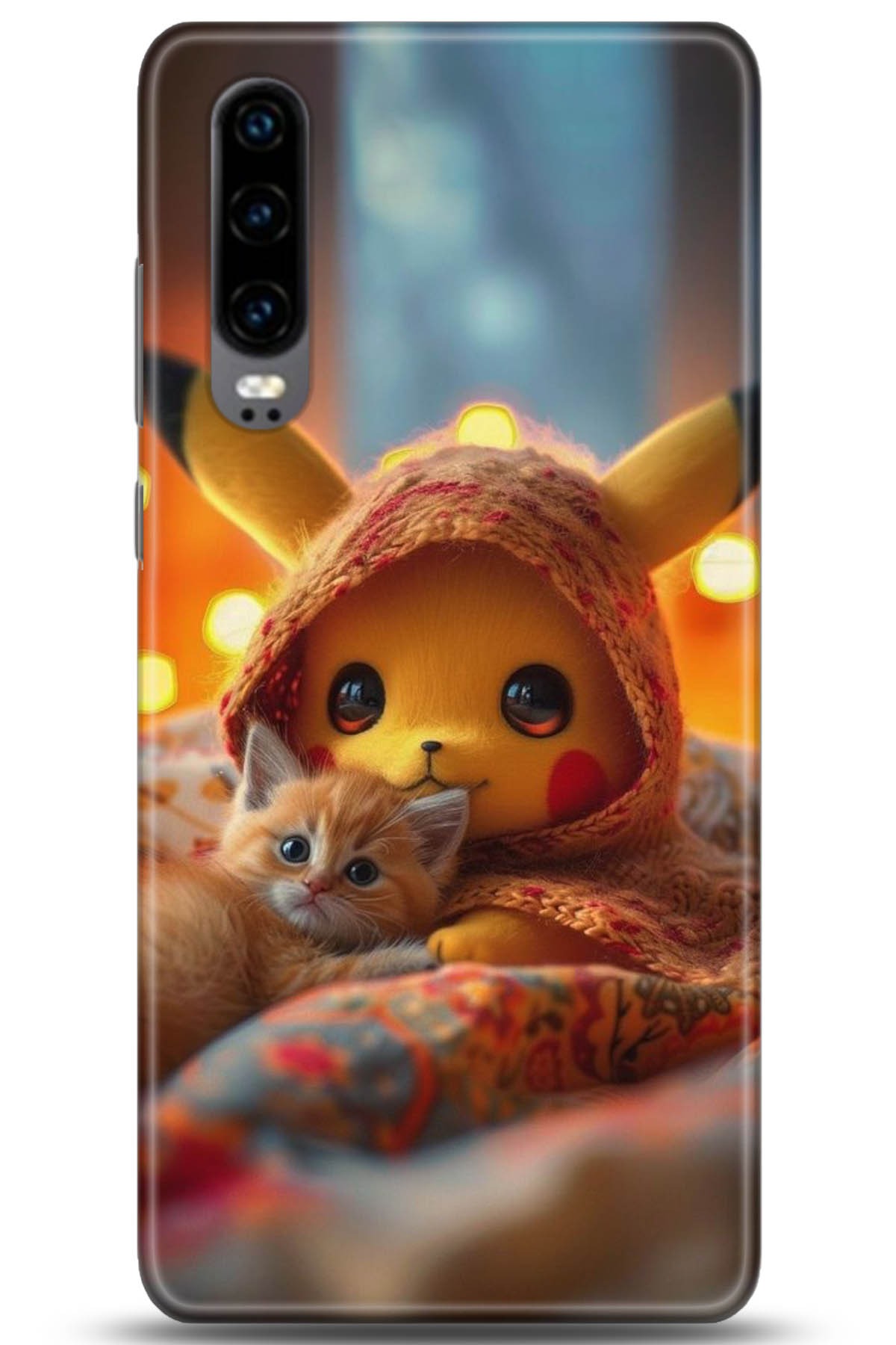 Huawei P30 Uyumlu Kılıf HD Baskılı Kılıf - Followed Institution 5127