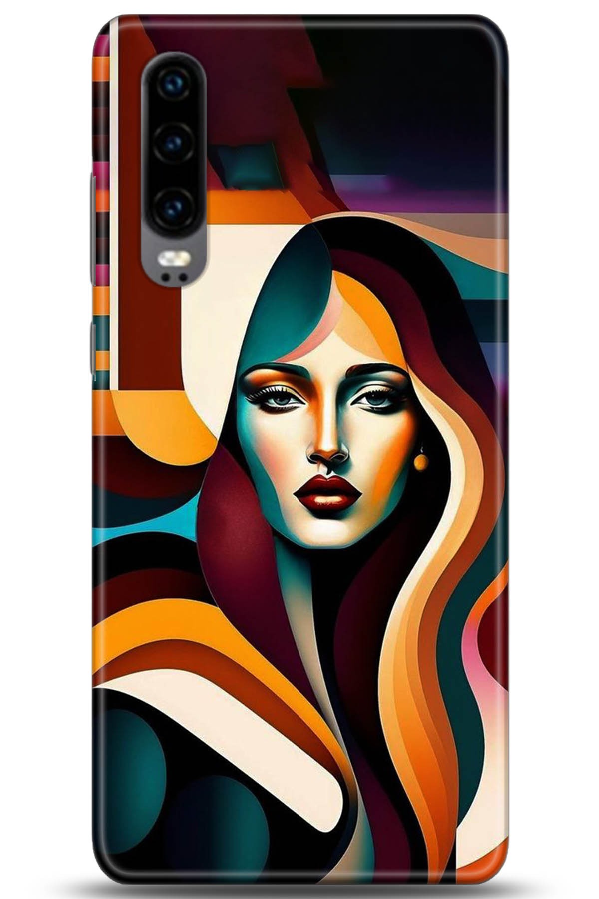 Huawei P30 Uyumlu Kılıf HD Baskılı Kılıf - Followed Institution 5245