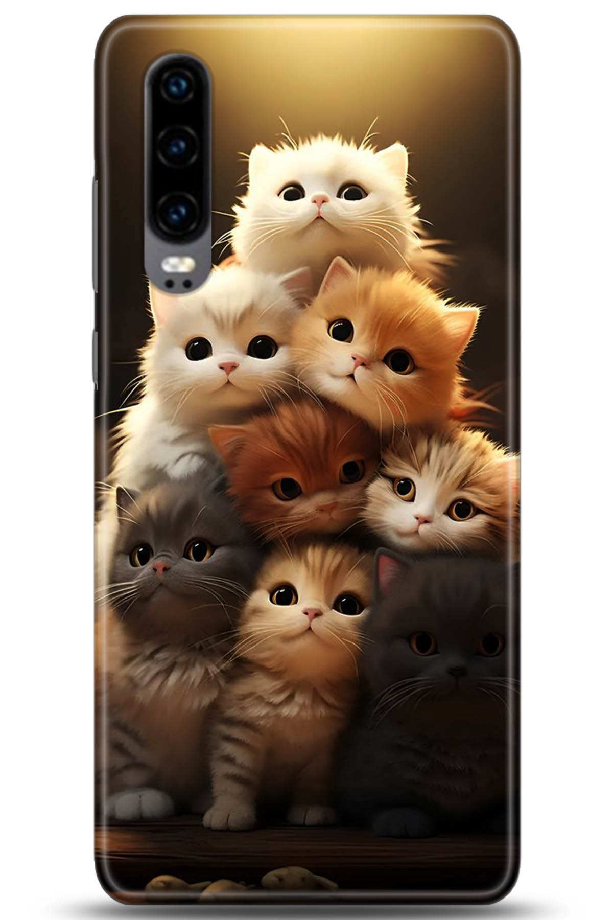 Huawei P30 Uyumlu Kılıf HD Baskılı Kılıf - Followed Institution 5254