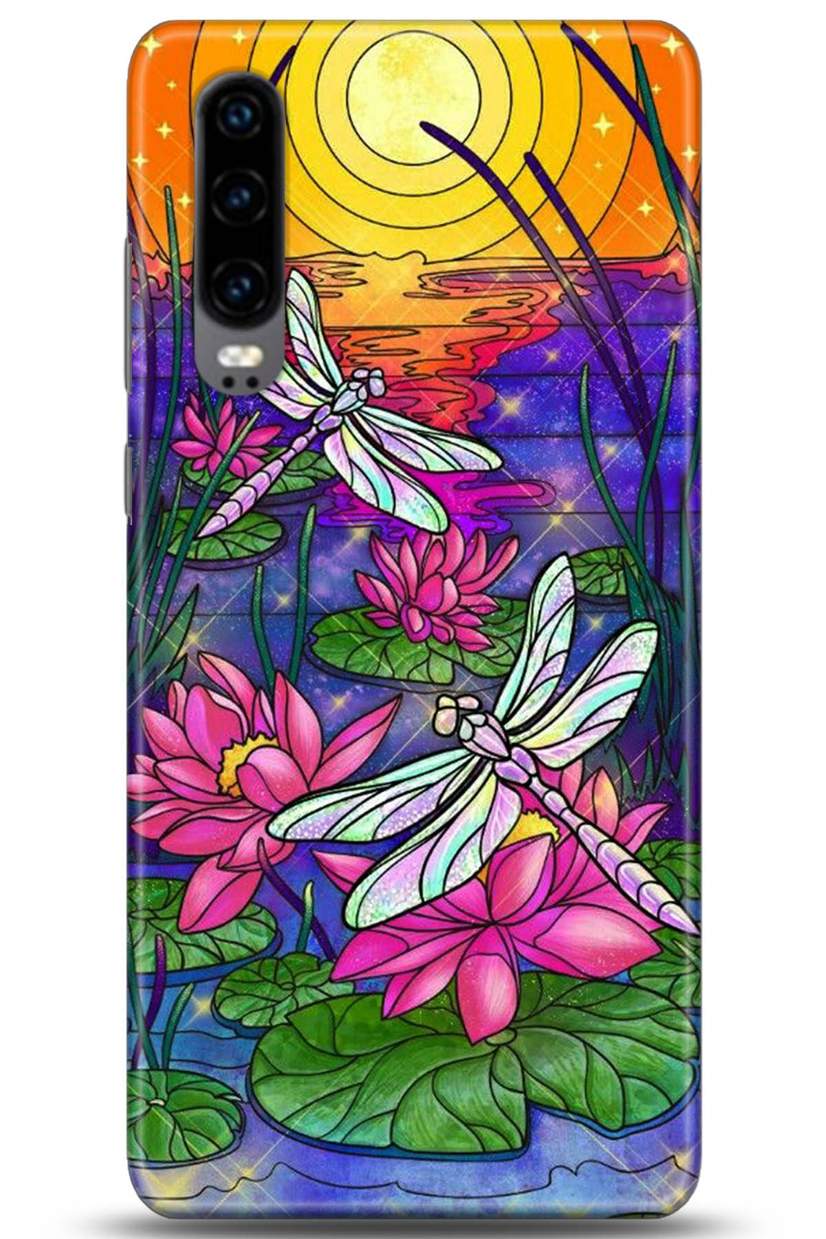 Huawei P30 Uyumlu Kılıf HD Baskılı Kılıf - Followed Institution 5274