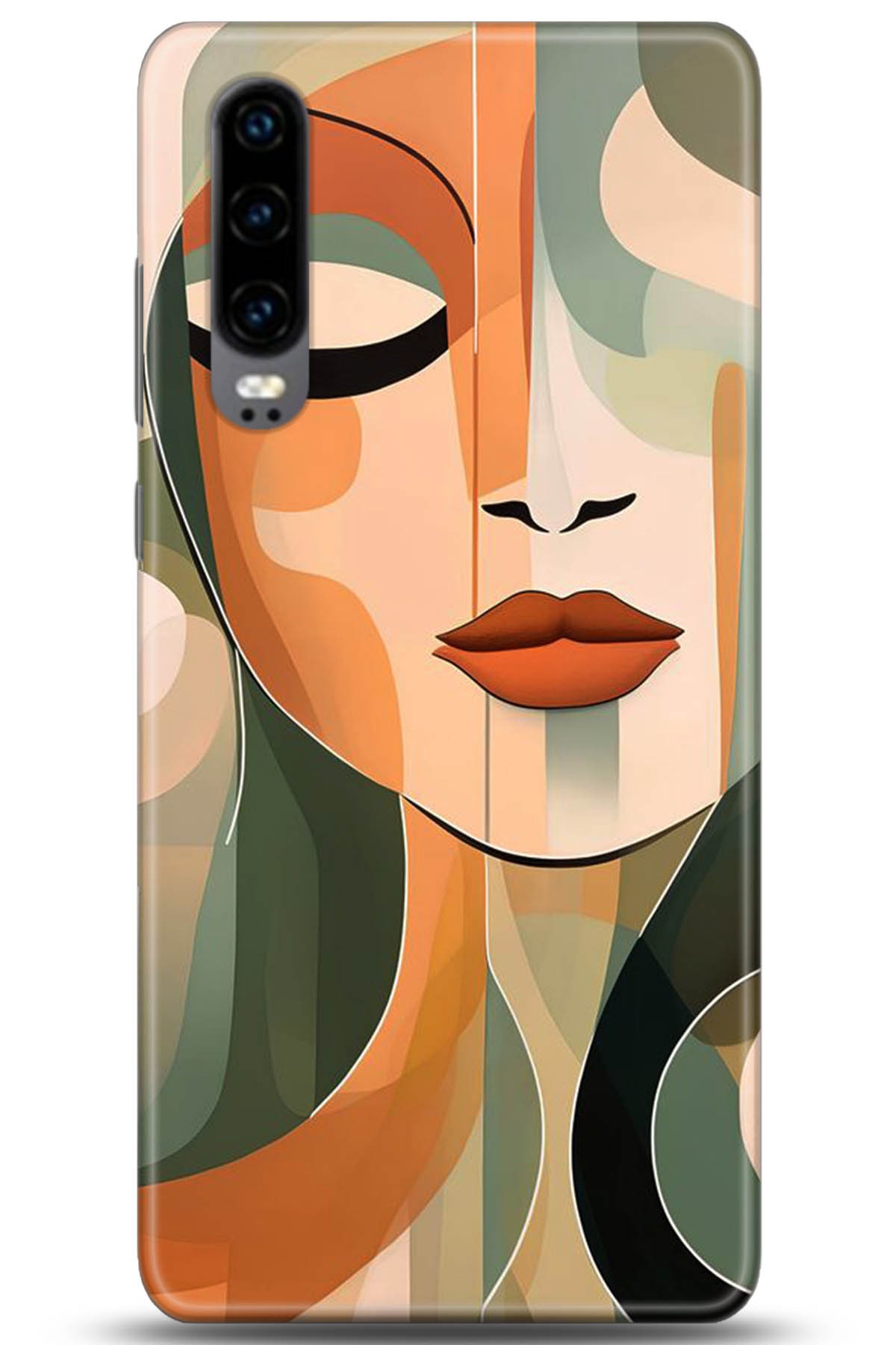 Huawei P30 Uyumlu Kılıf HD Baskılı Kılıf - Followed Institution 5279