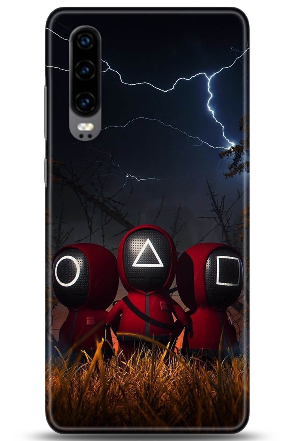 Huawei P30 Uyumlu Kılıf HD Baskılı Kılıf - Followed Institution 5290