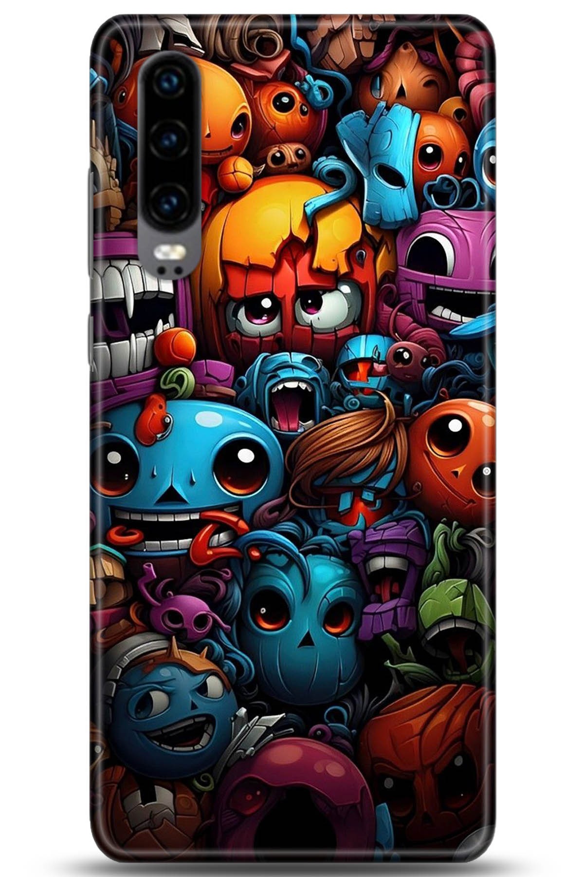 Huawei P30 Uyumlu Kılıf HD Baskılı Kılıf - Followed Institution 5300