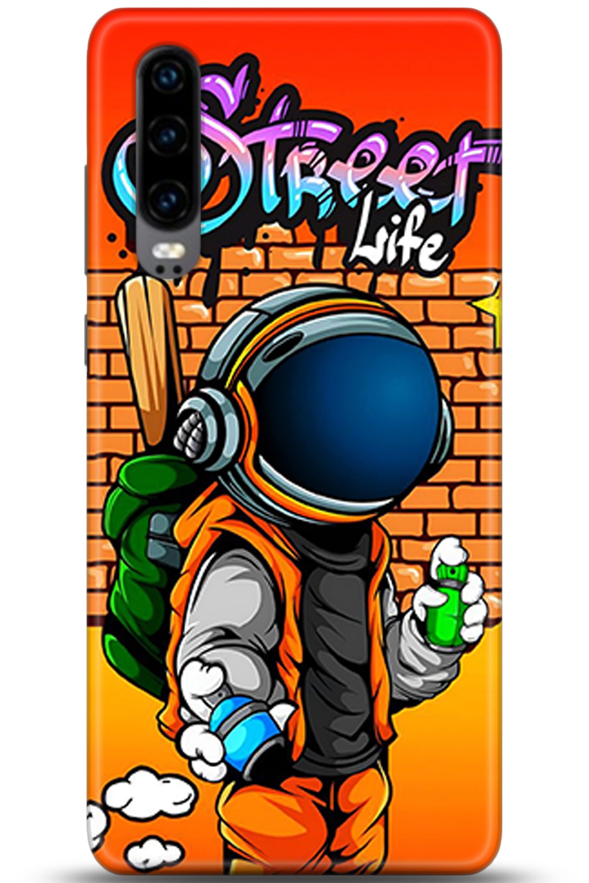 Huawei P30 Uyumlu Kılıf HD Baskılı Kılıf - Followed Institution 5350