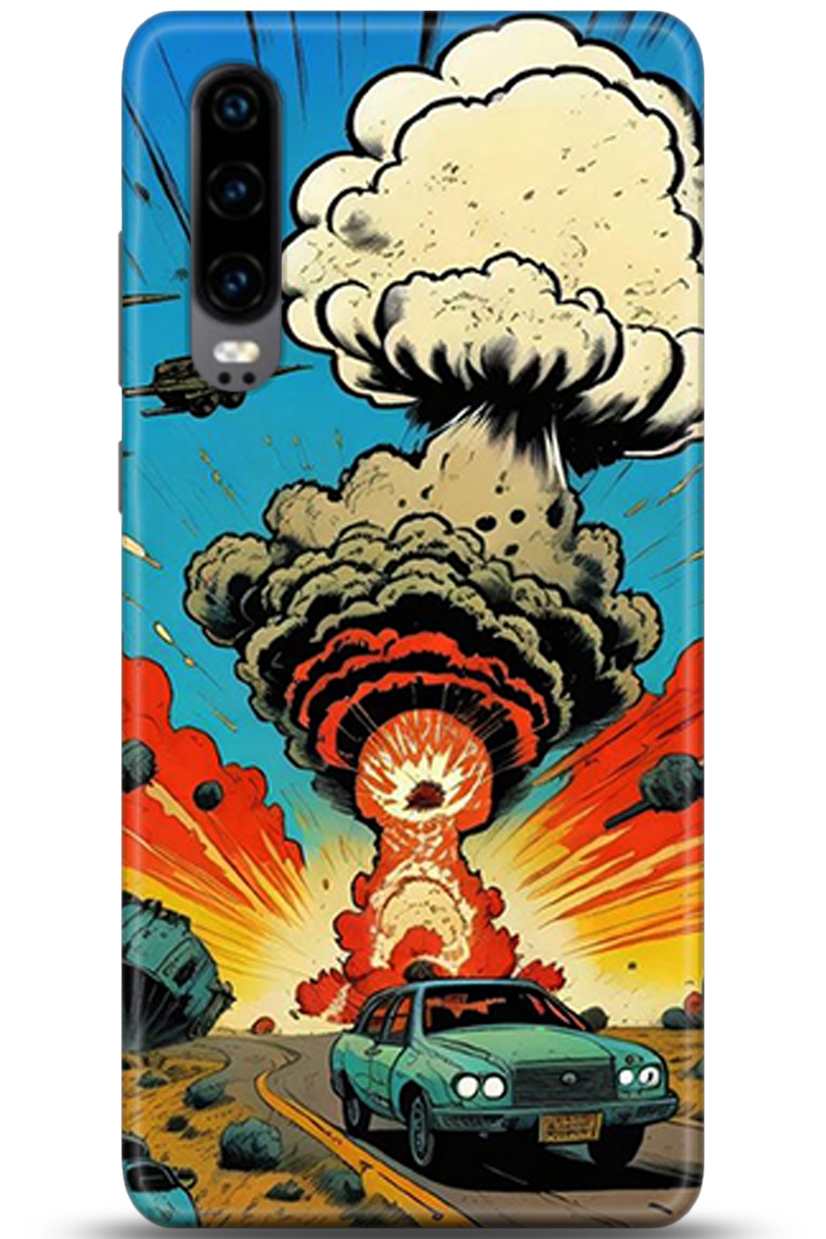 Huawei P30 Uyumlu Kılıf HD Baskılı Kılıf - Followed Institution 5361