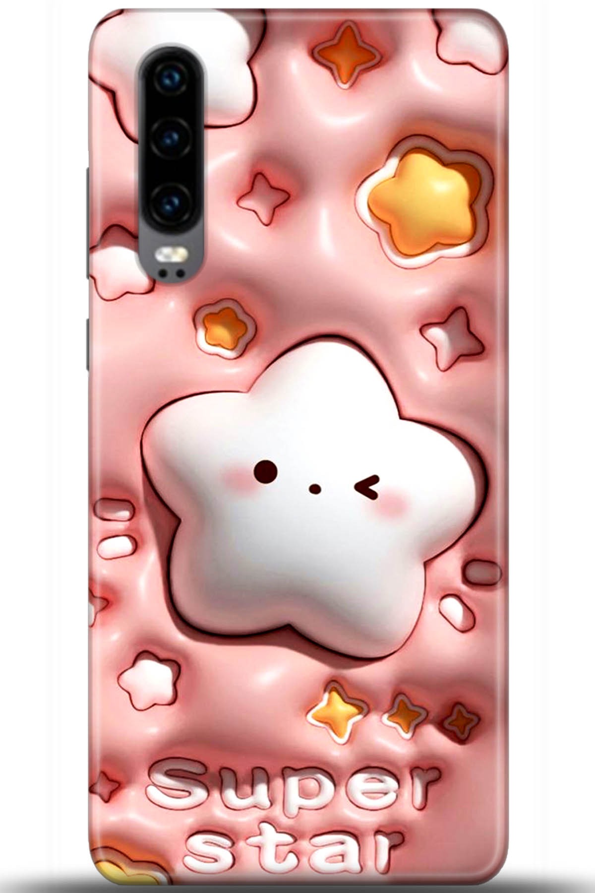 Huawei P30 Uyumlu Kılıf HD Baskılı Kılıf - Followed Institution 5420