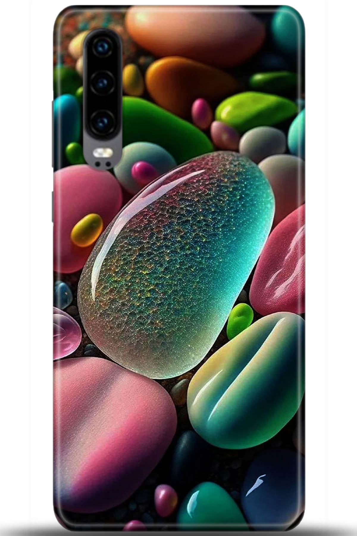 Huawei P30 Uyumlu Kılıf HD Baskılı Kılıf - Followed Institution 5425