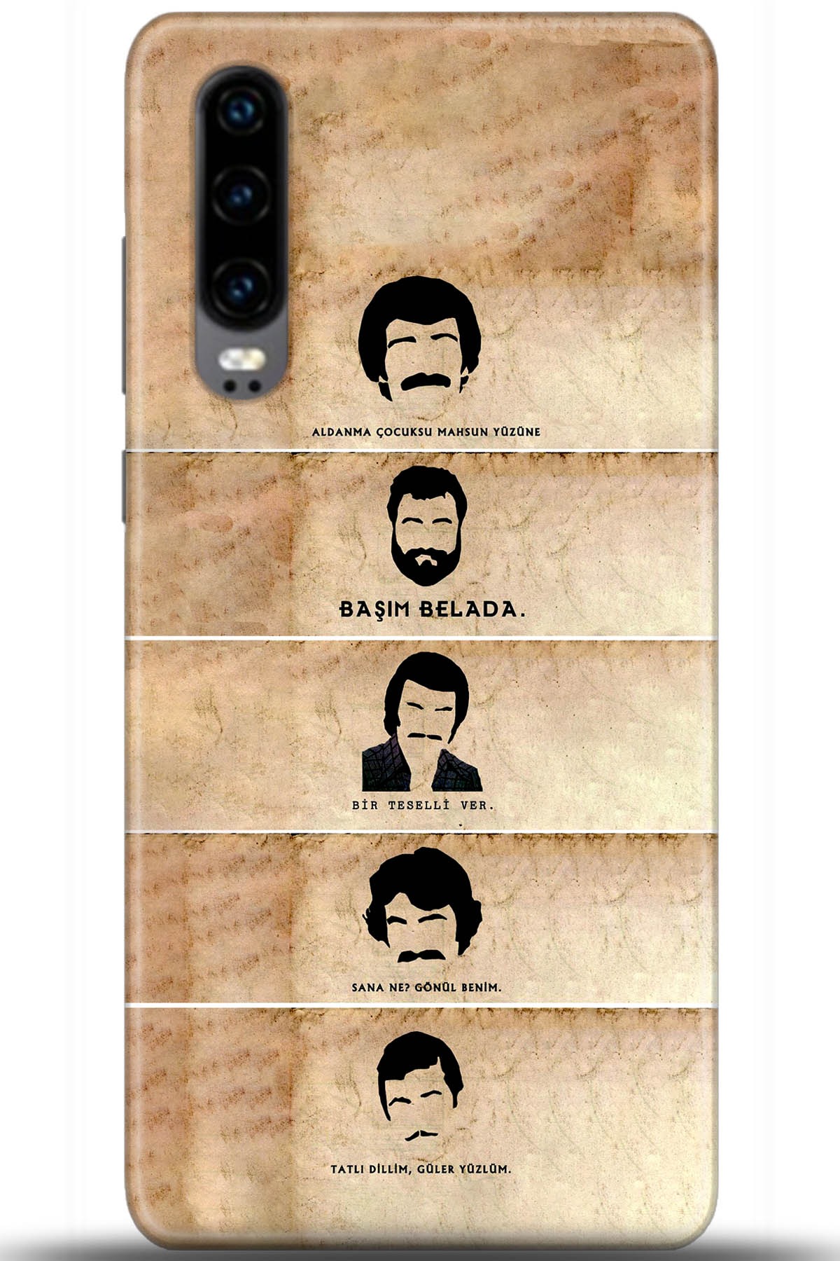 Huawei P30 Uyumlu Kılıf HD Baskılı Kılıf - Followed Institution 5440