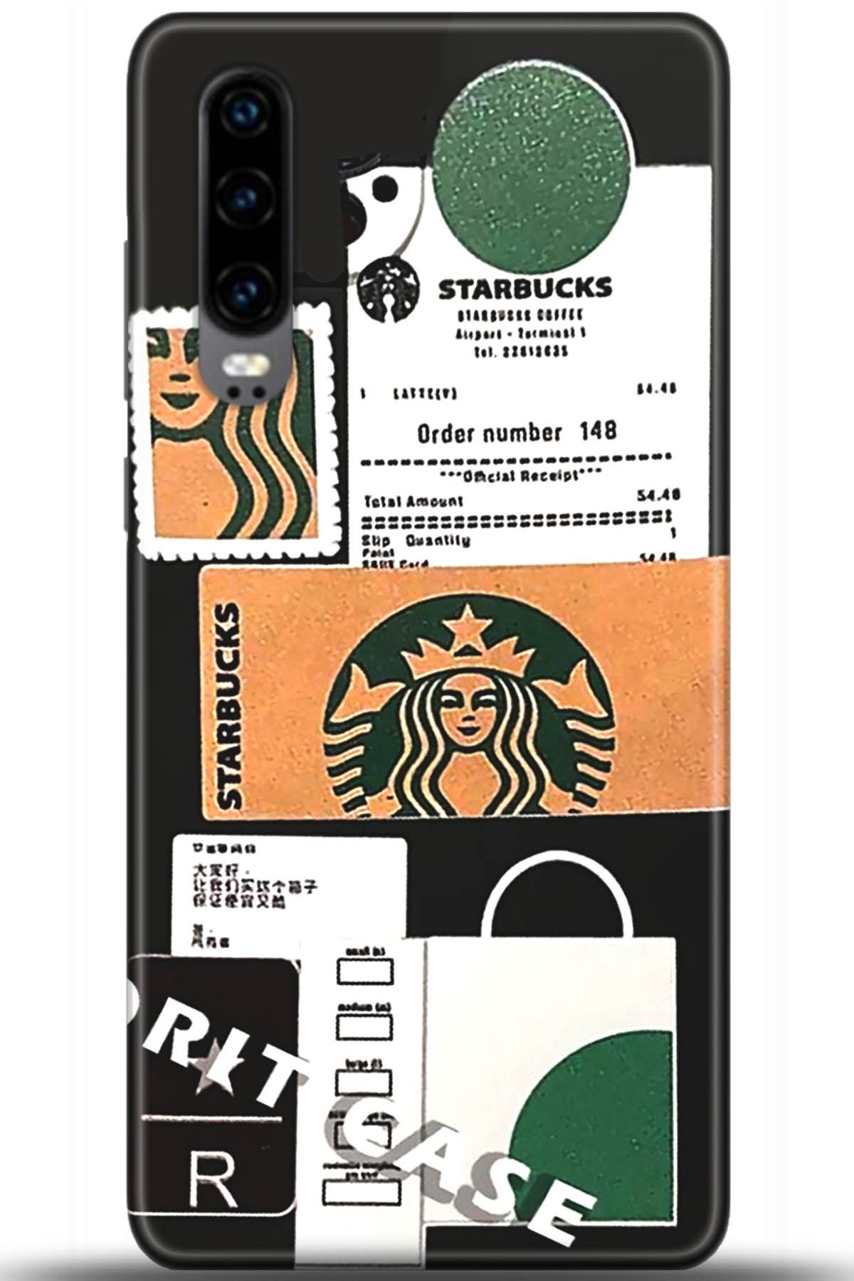 Huawei P30 Uyumlu Kılıf HD Baskılı Kılıf - Followed Institution 5445