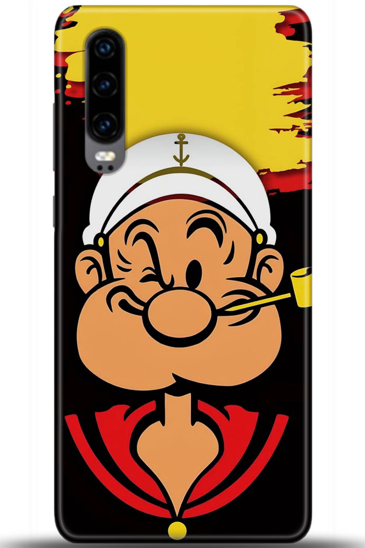 Huawei P30 Uyumlu Kılıf HD Baskılı Kılıf - Followed Institution 5464