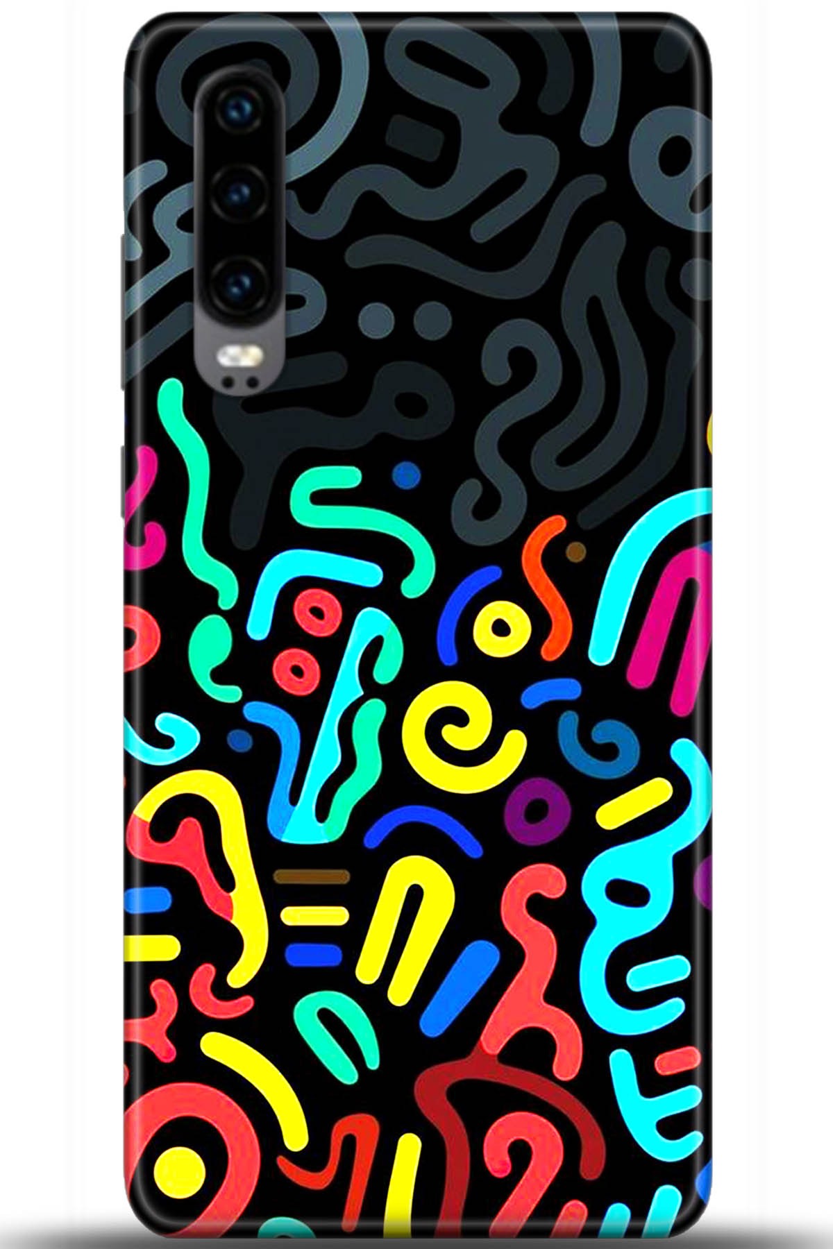 Huawei P30 Uyumlu Kılıf HD Baskılı Kılıf - Followed Institution 5465