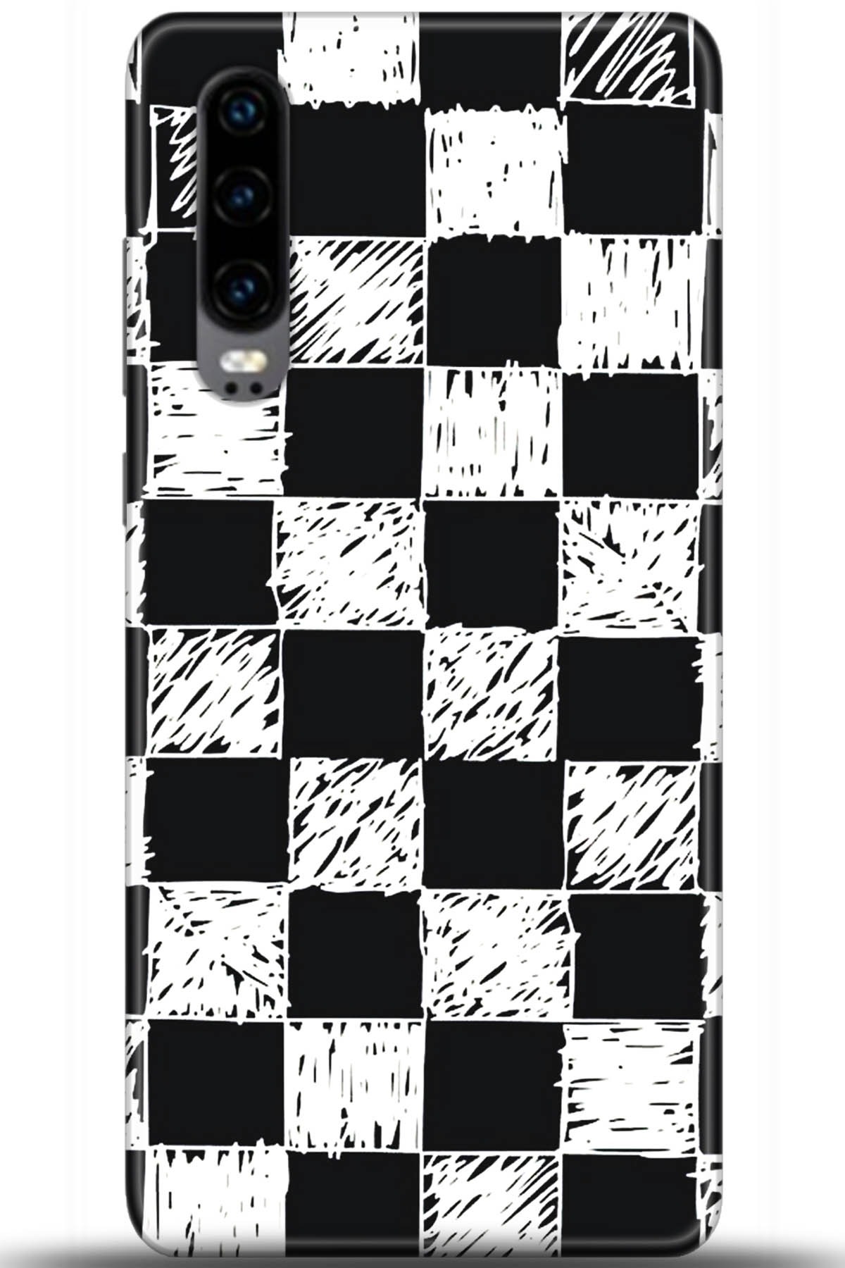 Huawei P30 Uyumlu Kılıf HD Baskılı Kılıf - Followed Institution 5483