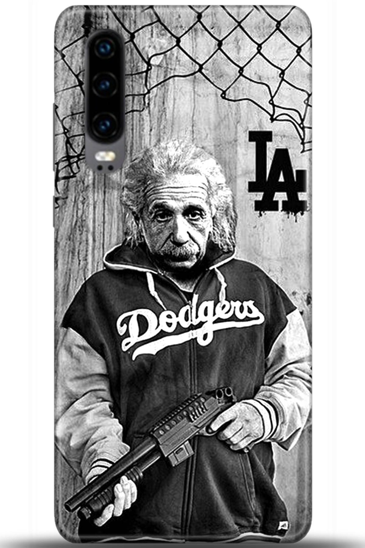 Huawei P30 Uyumlu Kılıf HD Baskılı Kılıf - Followed Institution 5509