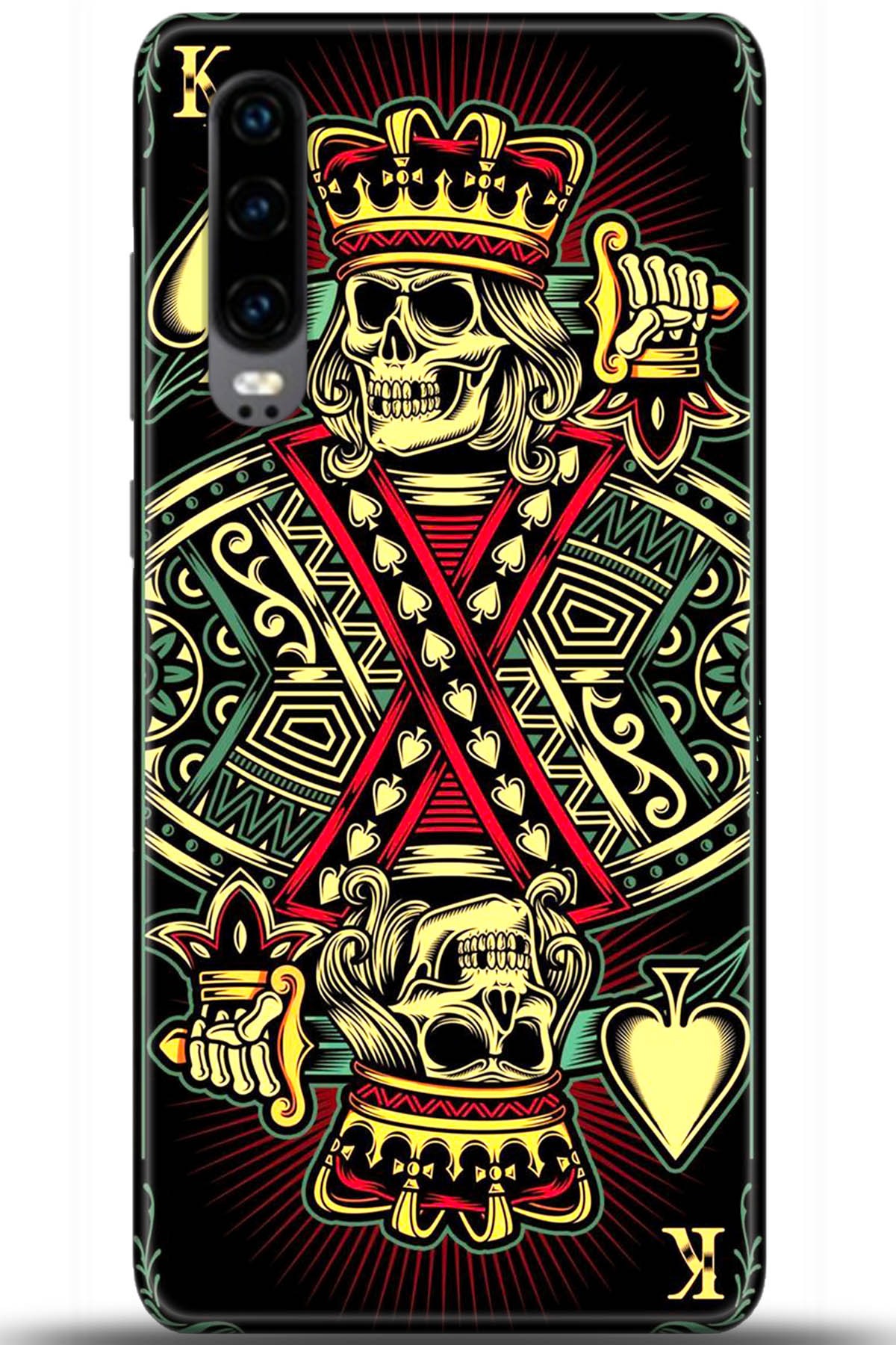 Huawei P30 Uyumlu Kılıf HD Baskılı Kılıf - Followed Institution 5553