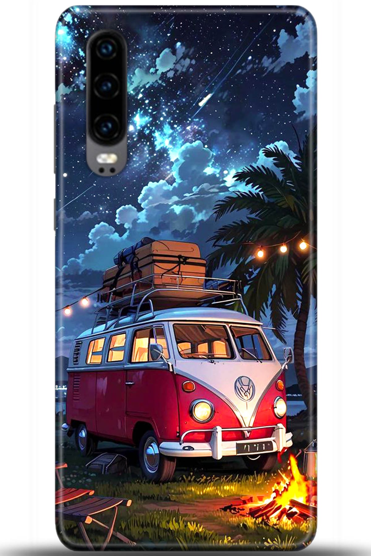 Huawei P30 Uyumlu Kılıf HD Baskılı Kılıf - Followed Institution 5564