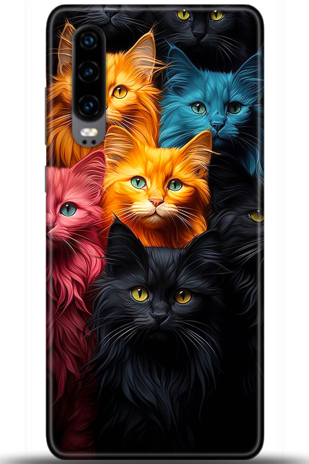 Huawei P30 Uyumlu Kılıf HD Baskılı Kılıf - Followed Institution 5610