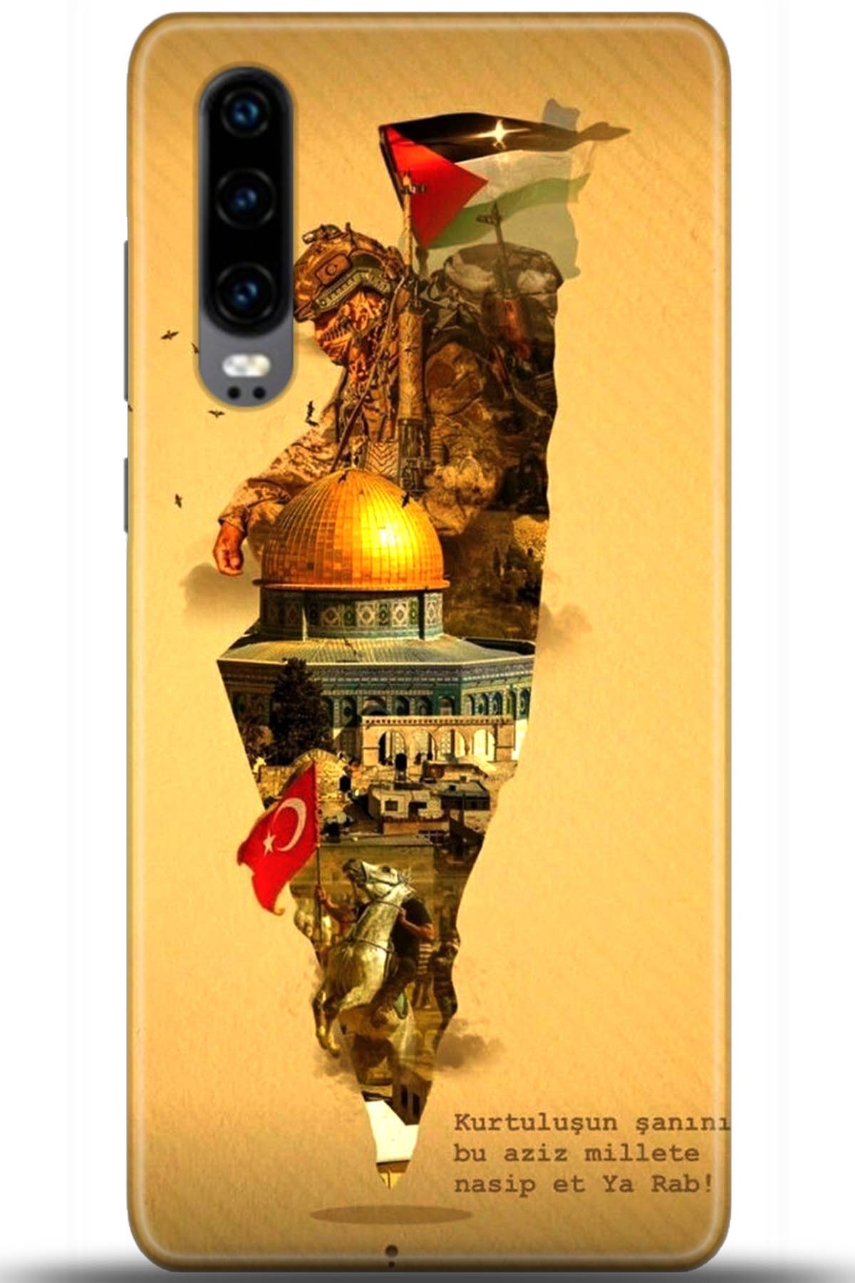 Huawei P30 Uyumlu Kılıf HD Baskılı Kılıf - Followed Institution 5611