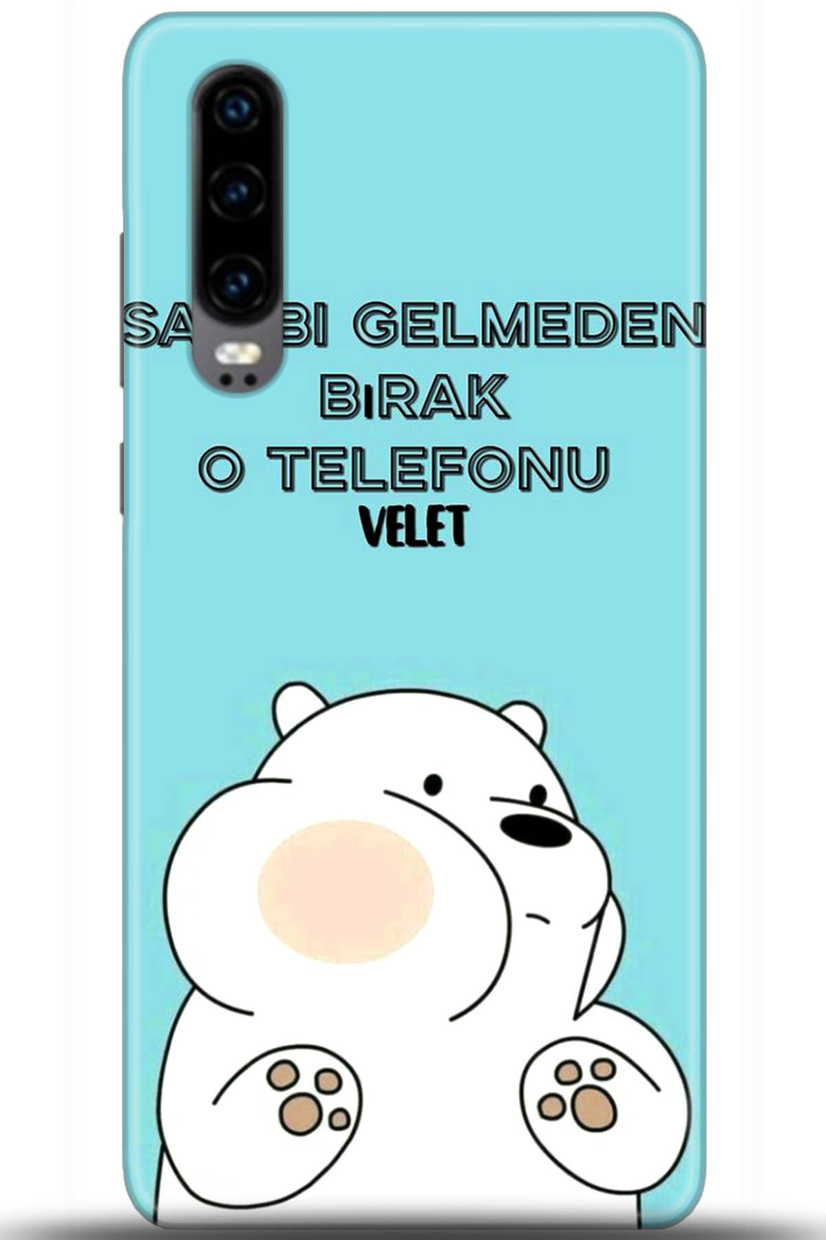 Huawei P30 Uyumlu Kılıf HD Baskılı Kılıf - Followed Institution 5687