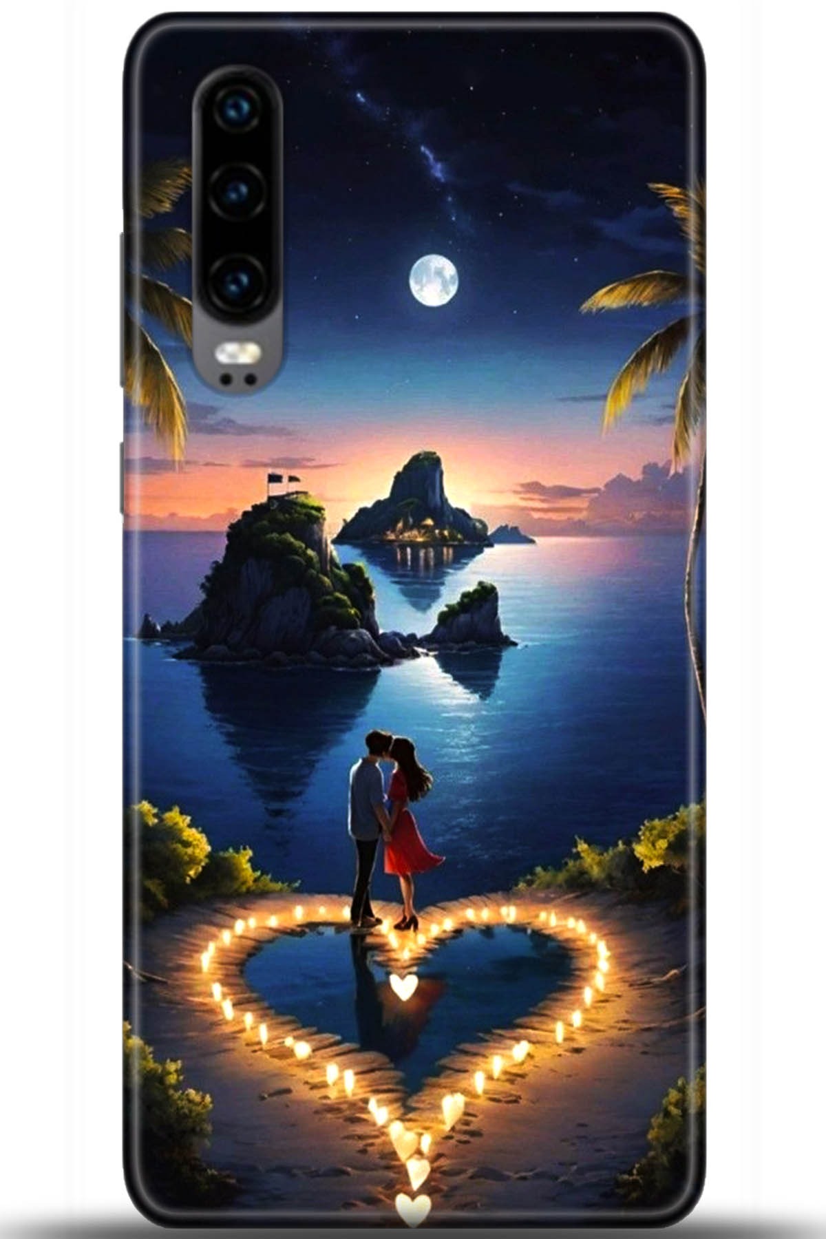 Huawei P30 Uyumlu Kılıf HD Baskılı Kılıf - Followed Institution 5692