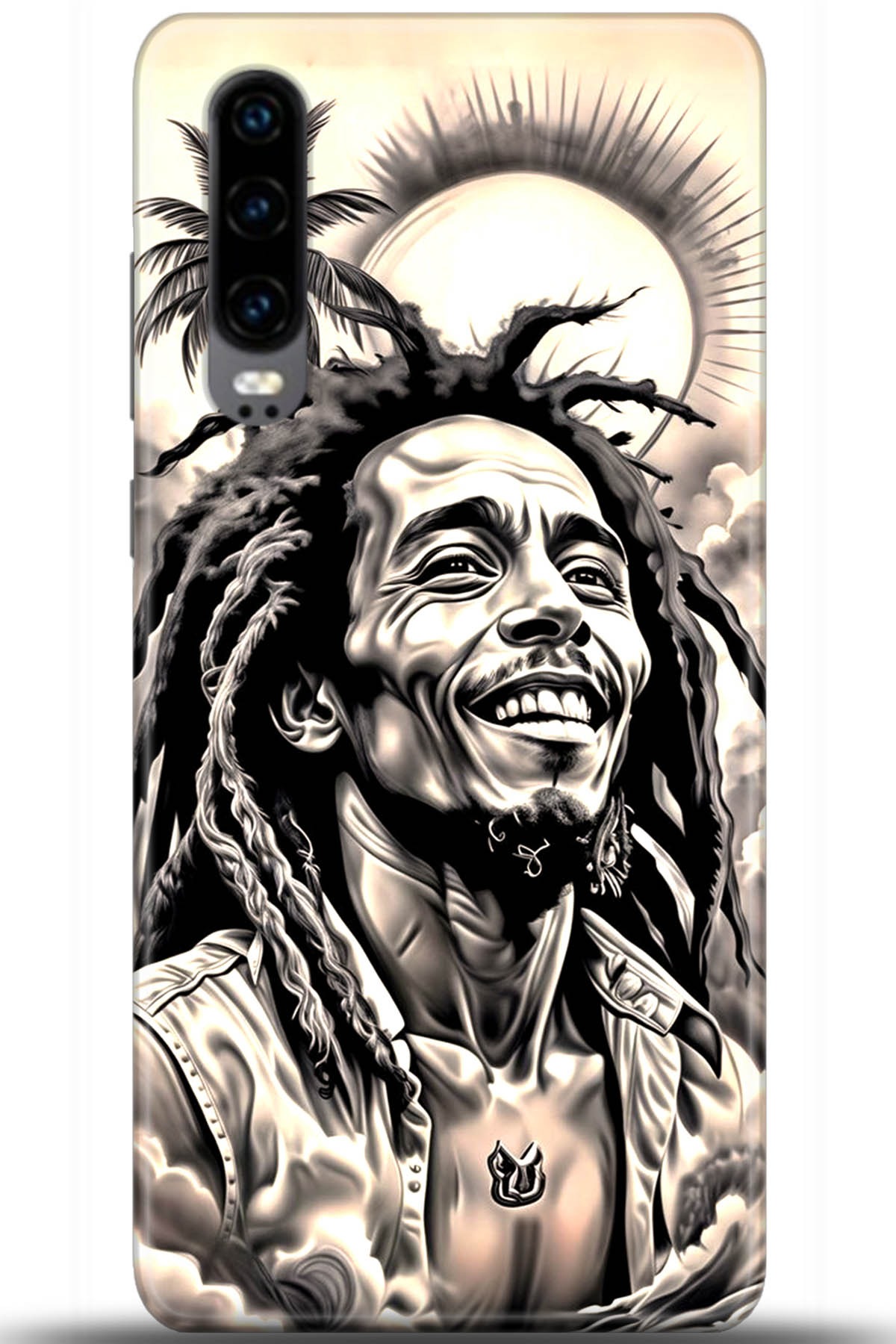 Huawei P30 Uyumlu Kılıf HD Baskılı Kılıf - Followed Institution 5695