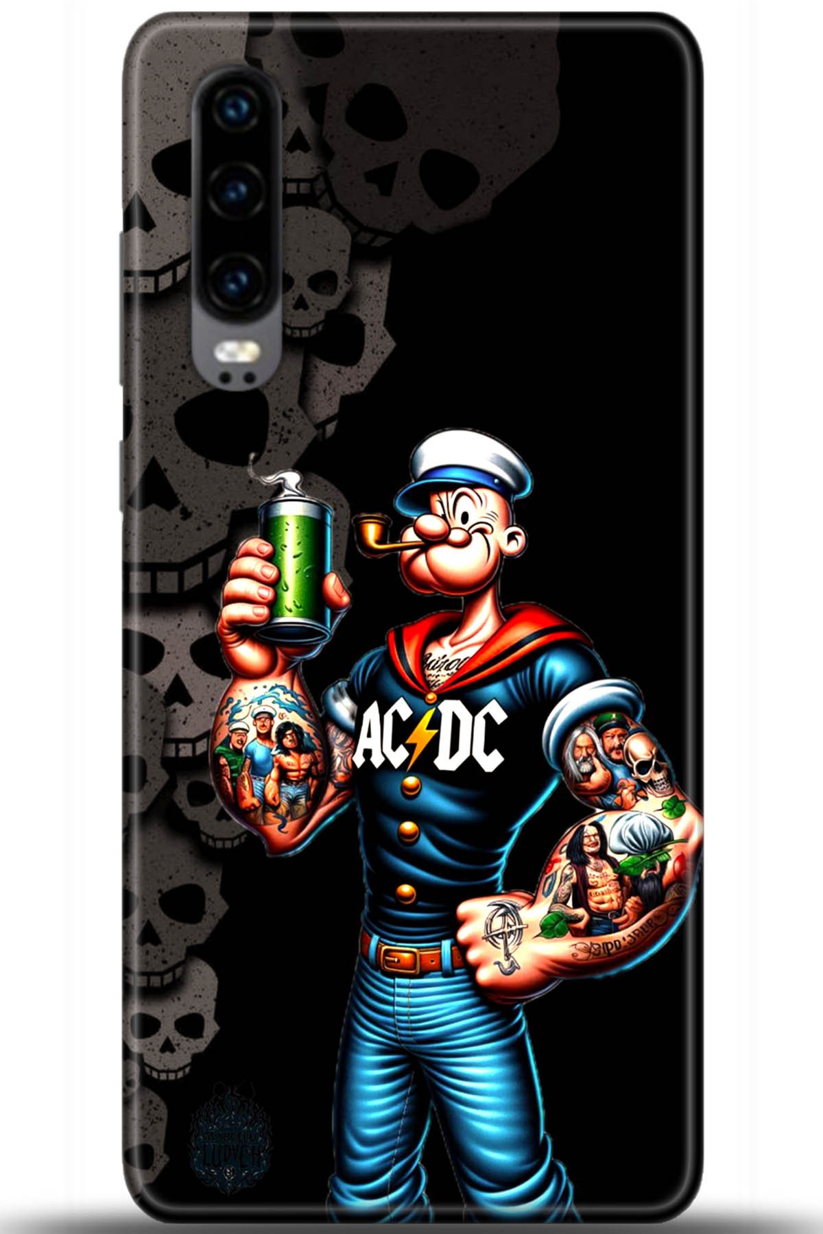 Huawei P30 Uyumlu Kılıf HD Baskılı Kılıf - Followed Institution 5696