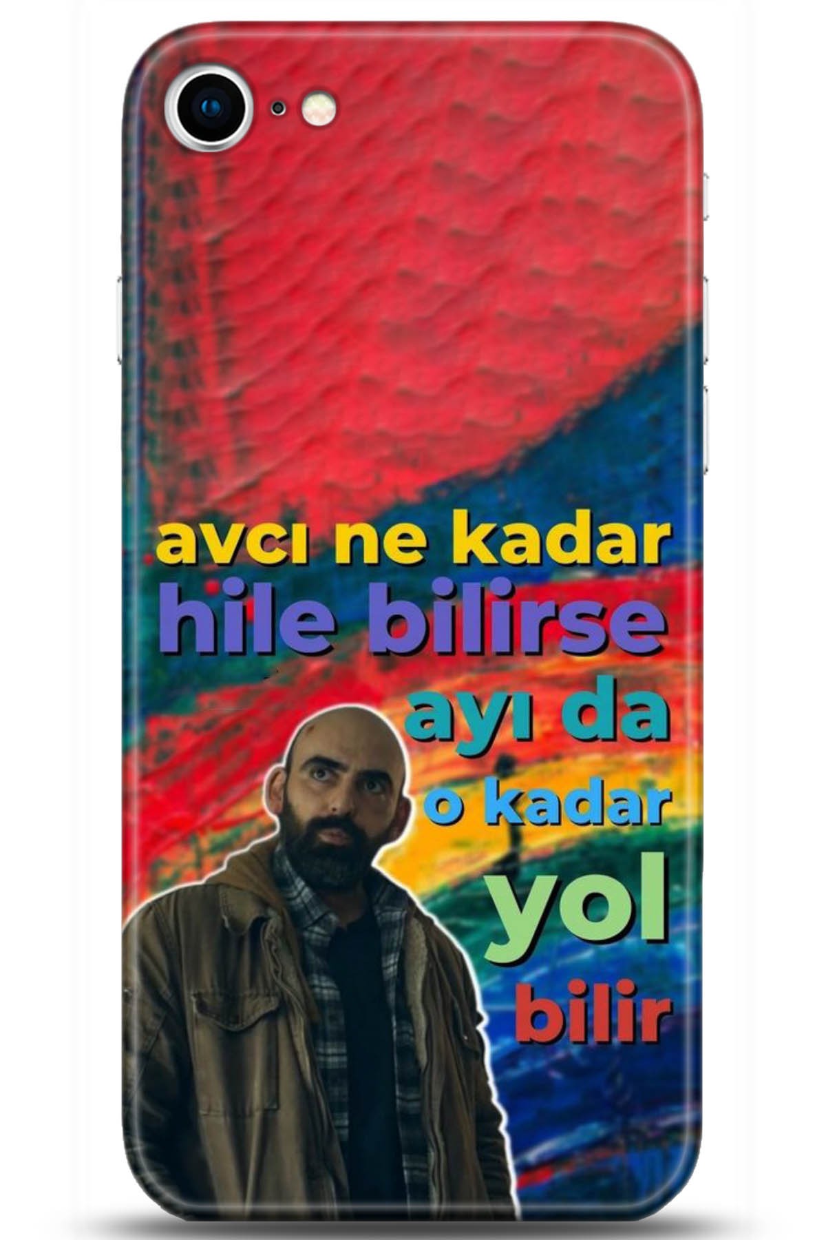 Apple iPhone 8 Uyumlu Kılıf HD Baskılı Kılıf - Followed Institution 5006