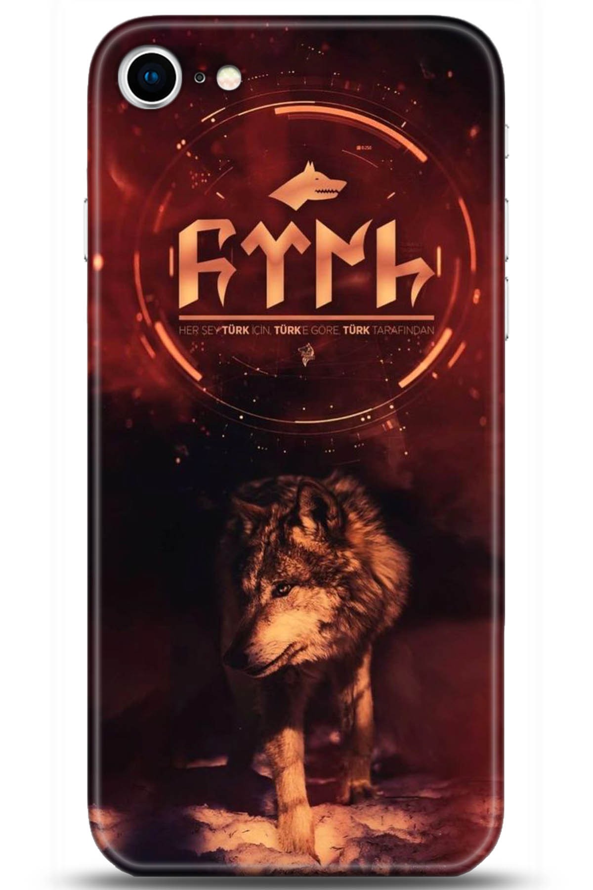 Apple iPhone 8 Uyumlu Kılıf HD Baskılı Kılıf - Followed Institution 5056