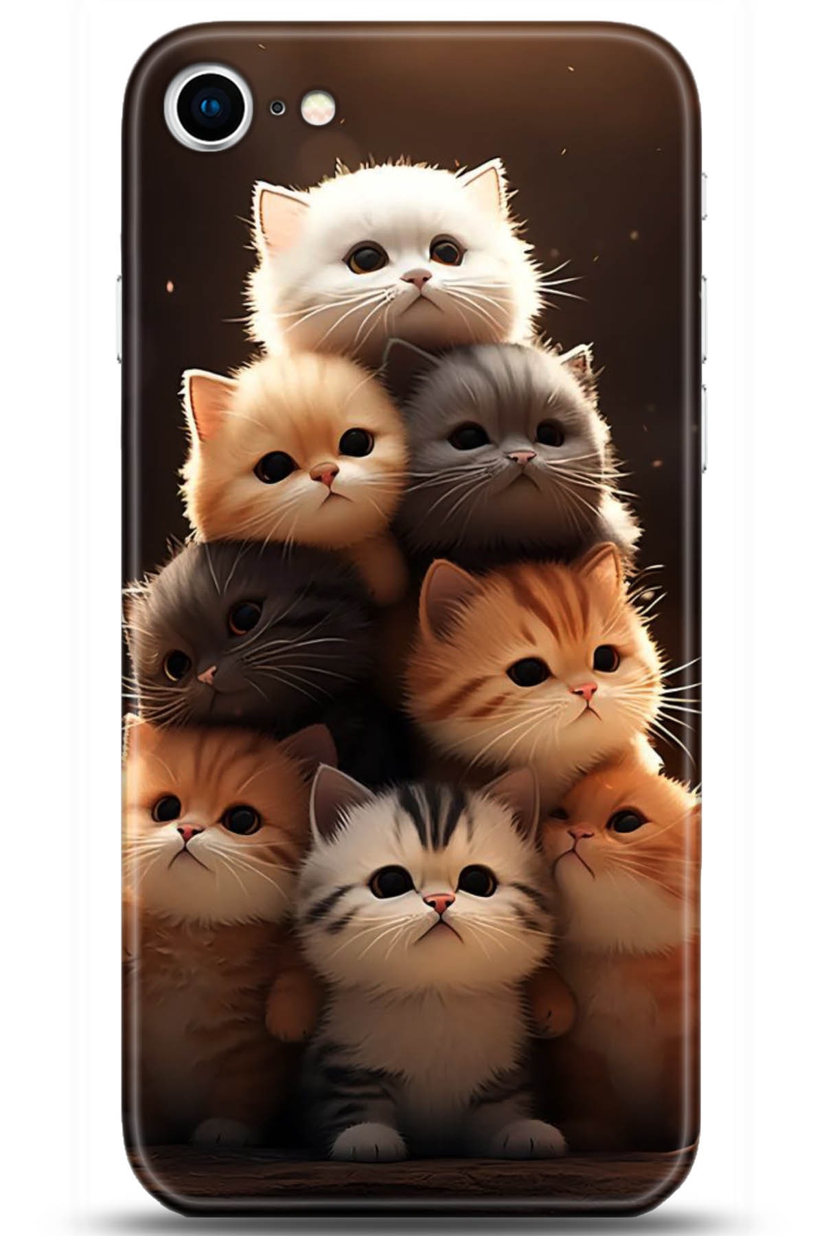 Apple iPhone 8 Uyumlu Kılıf HD Baskılı Kılıf - Followed Institution 5076