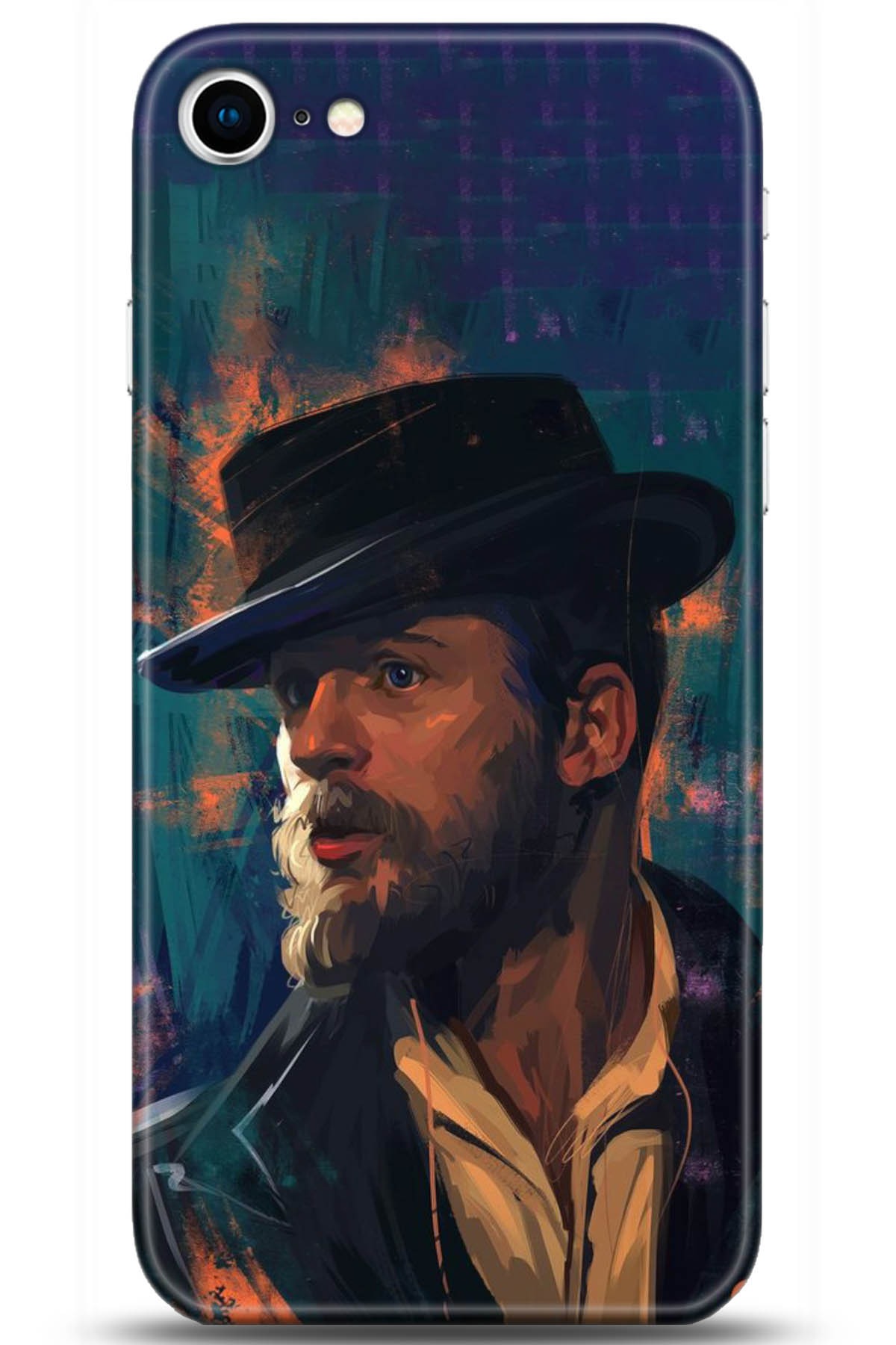 Apple iPhone 8 Uyumlu Kılıf HD Baskılı Kılıf - Followed Institution 5094