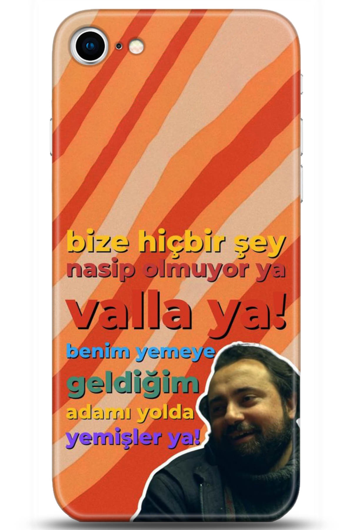 Apple iPhone 8 Uyumlu Kılıf HD Baskılı Kılıf - Followed Institution 5161