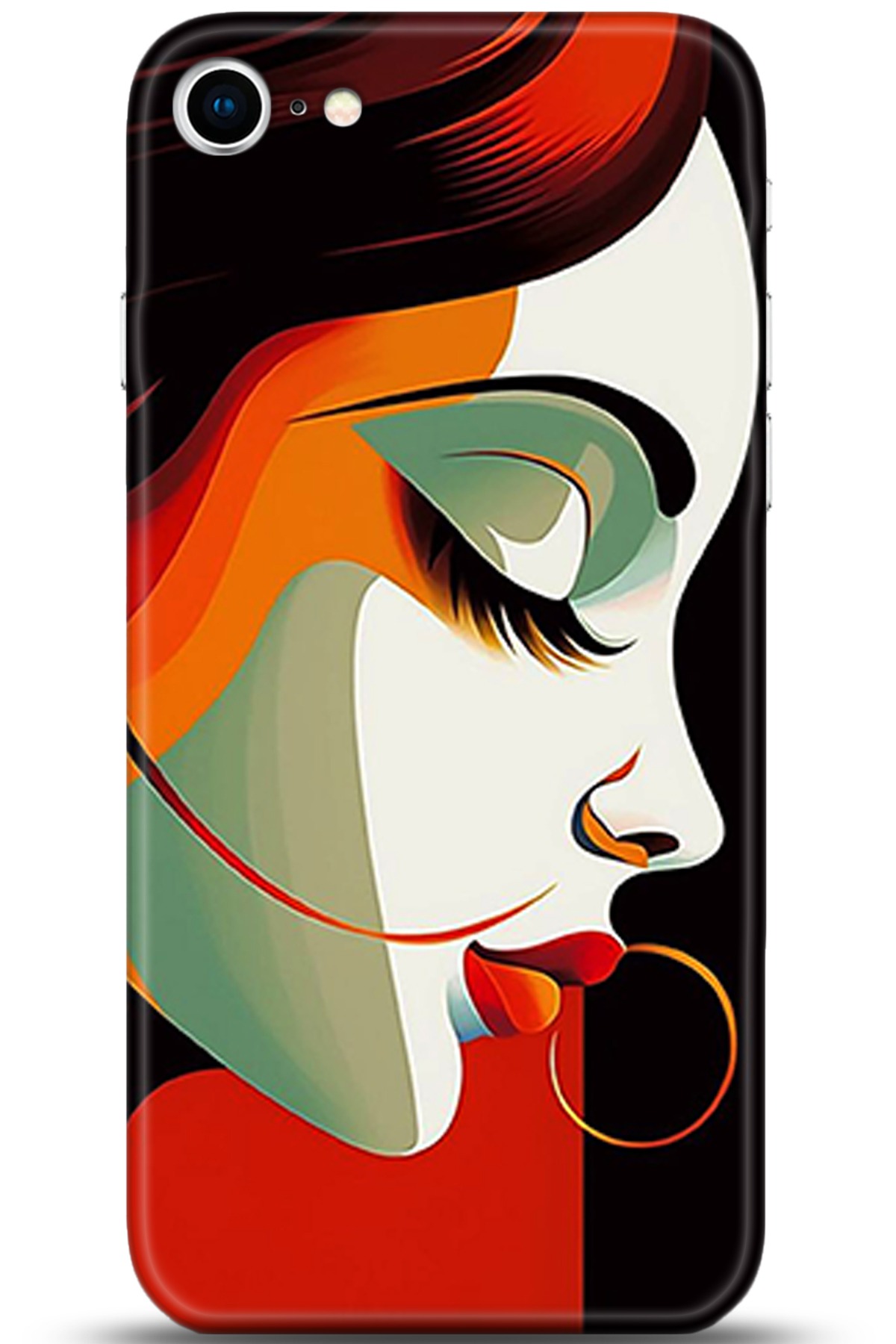 Apple iPhone 8 Uyumlu Kılıf HD Baskılı Kılıf - Followed Institution 5324