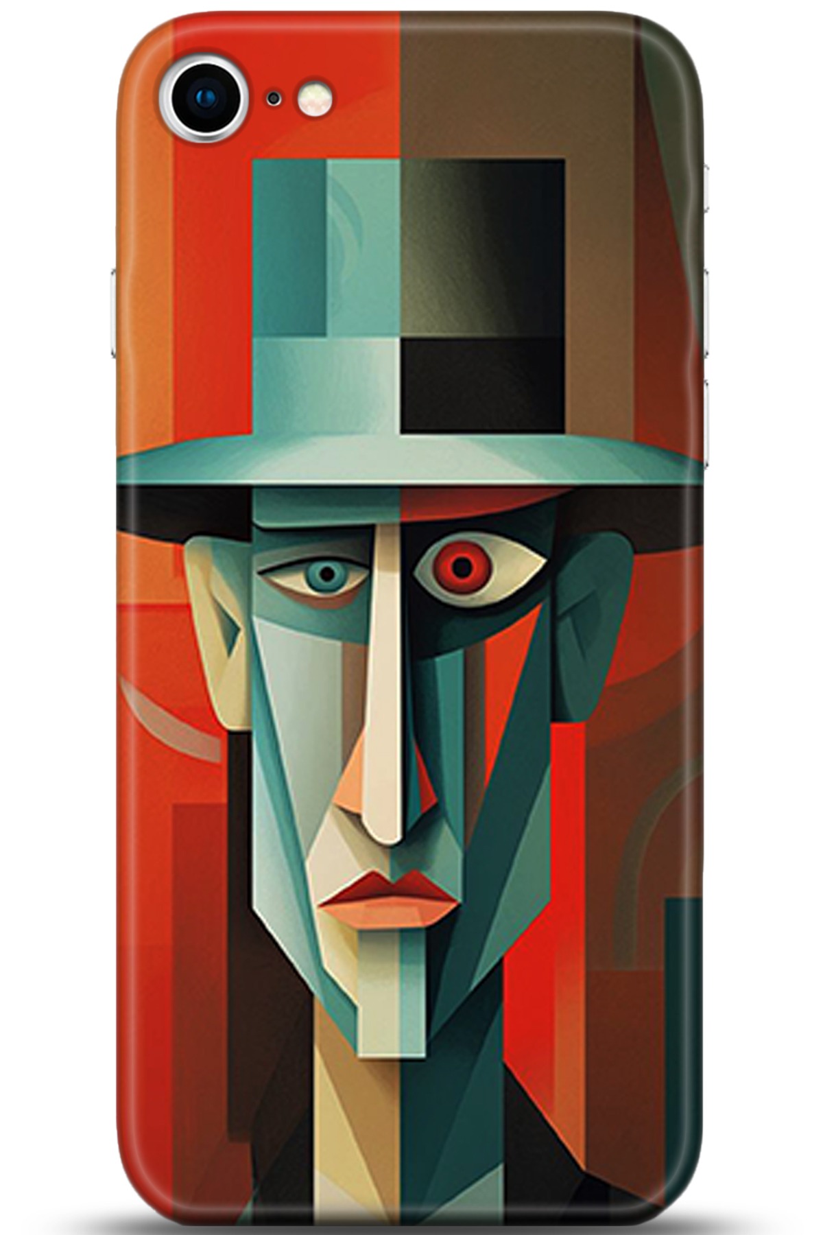 Apple iPhone 8 Uyumlu Kılıf HD Baskılı Kılıf - Followed Institution 5325