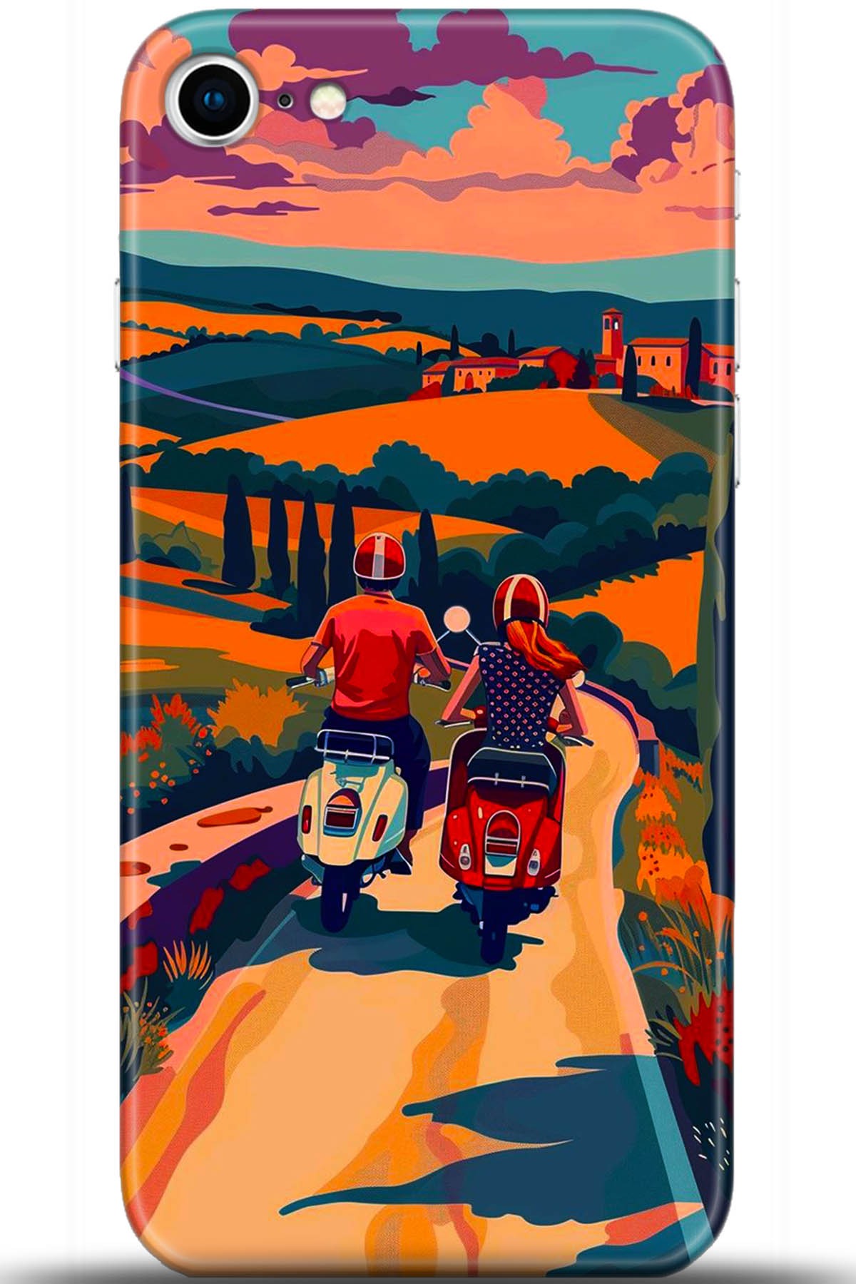 Apple iPhone 8 Uyumlu Kılıf HD Baskılı Kılıf - Followed Institution 5390