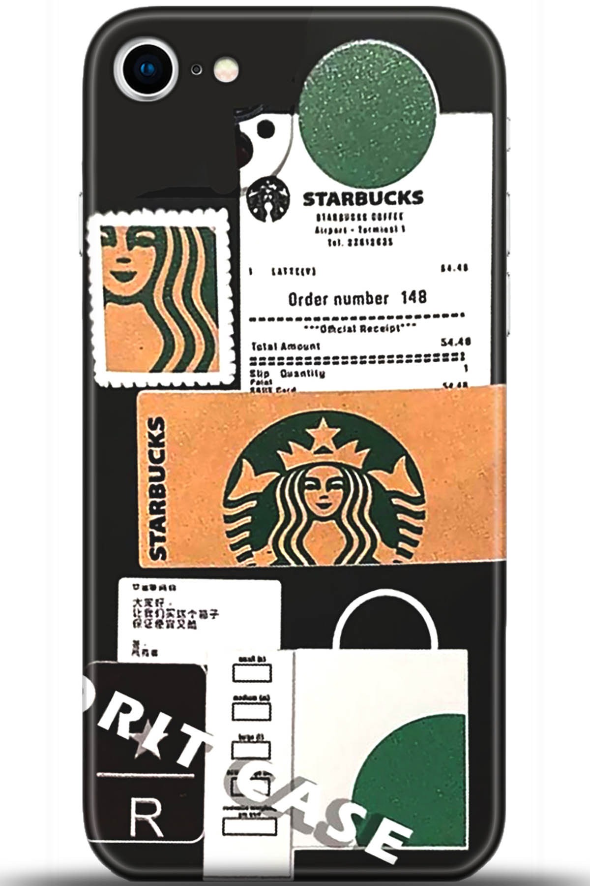 Apple iPhone 8 Uyumlu Kılıf HD Baskılı Kılıf - Followed Institution 5445