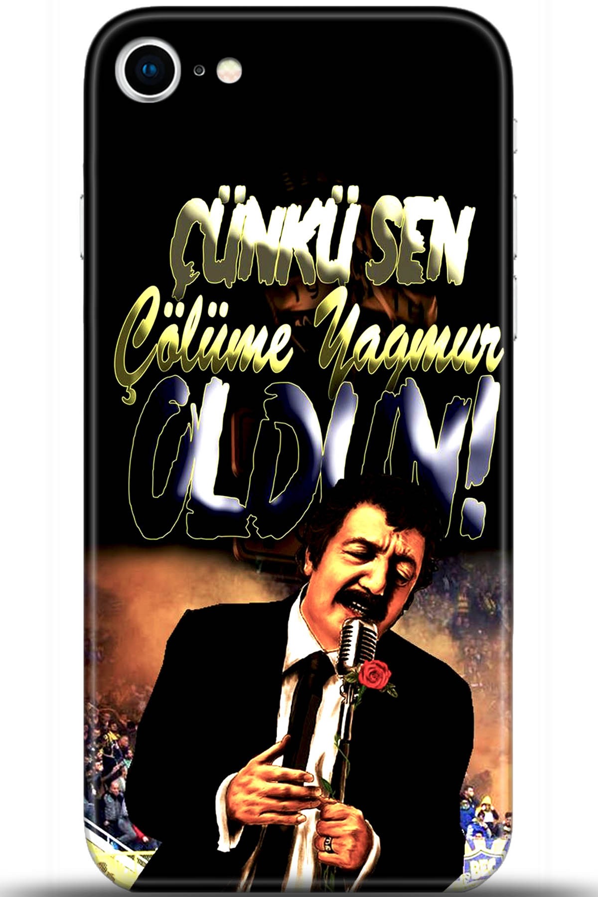 Apple iPhone 8 Uyumlu Kılıf HD Baskılı Kılıf - Followed Institution 5449