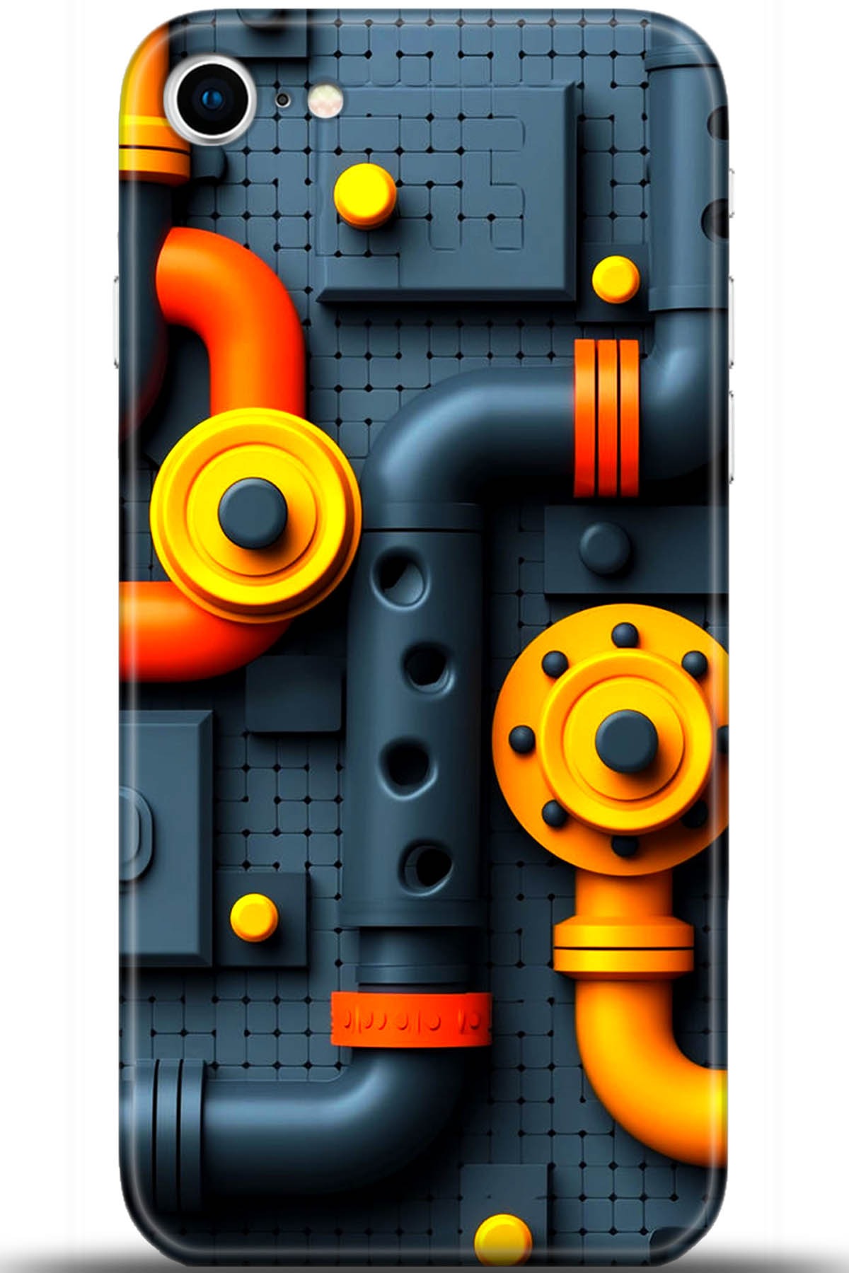 Apple iPhone 8 Uyumlu Kılıf HD Baskılı Kılıf - Followed Institution 5466