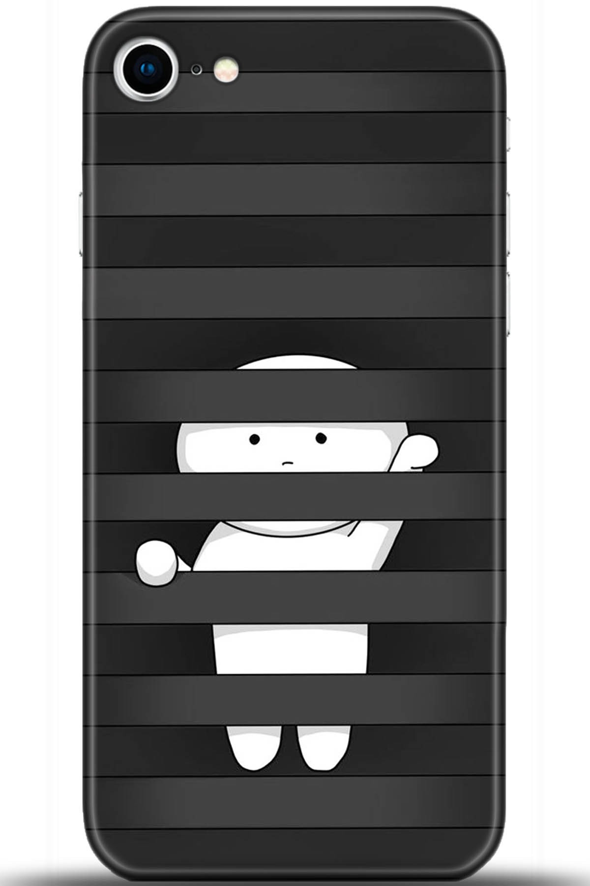 Apple iPhone 8 Uyumlu Kılıf HD Baskılı Kılıf - Followed Institution 5478