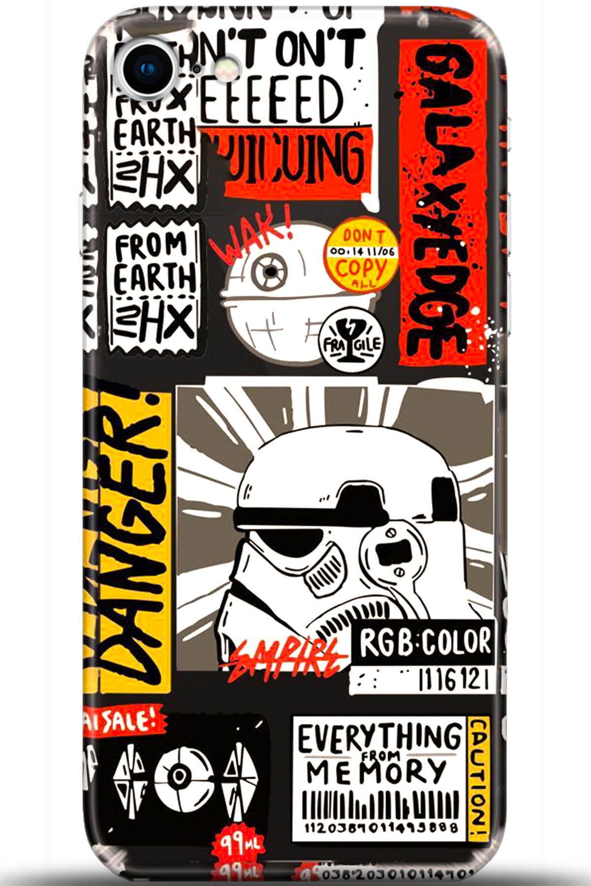 Apple iPhone 8 Uyumlu Kılıf HD Baskılı Kılıf - Followed Institution 5555