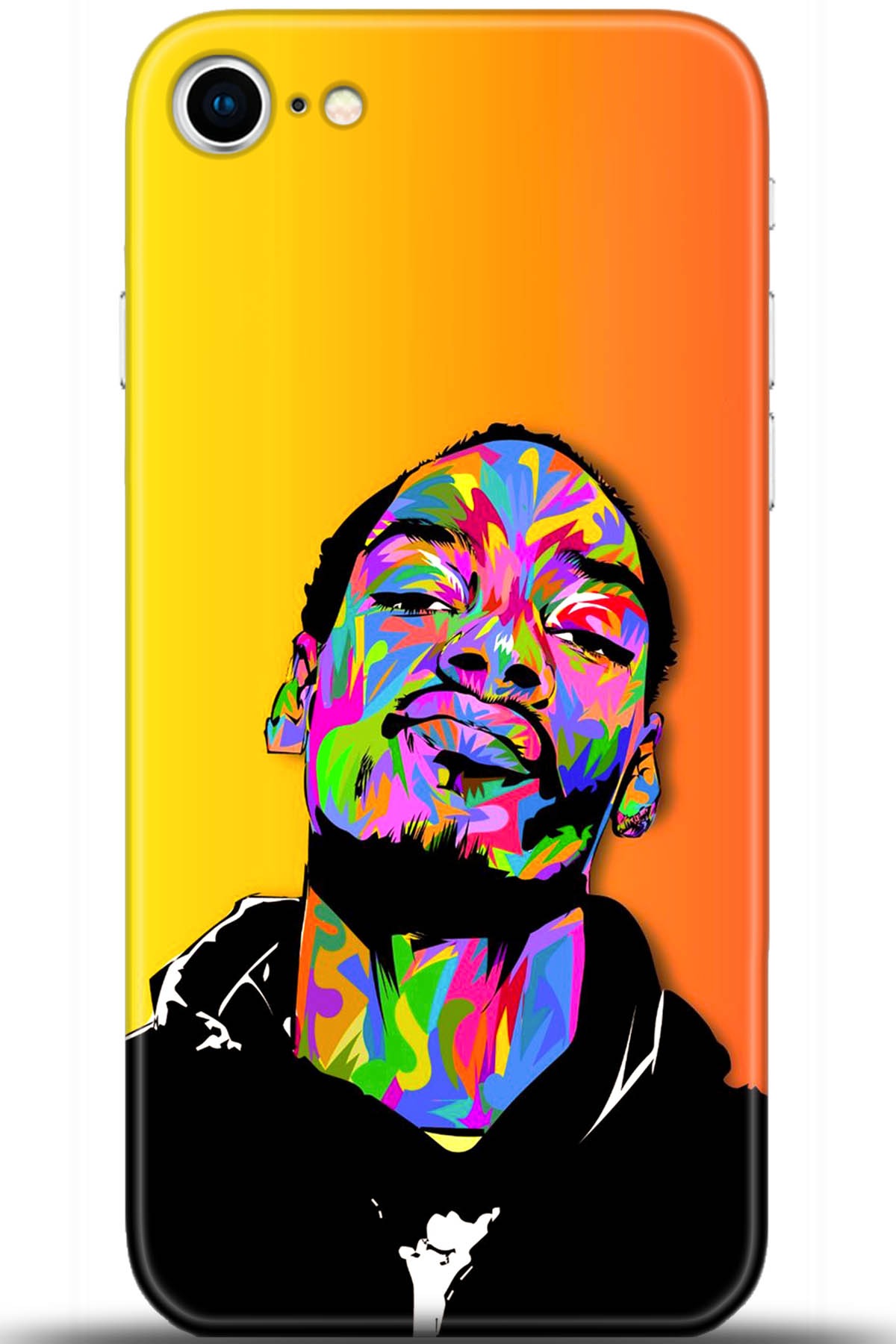 Apple iPhone 8 Uyumlu Kılıf HD Baskılı Kılıf - Followed Institution 5573