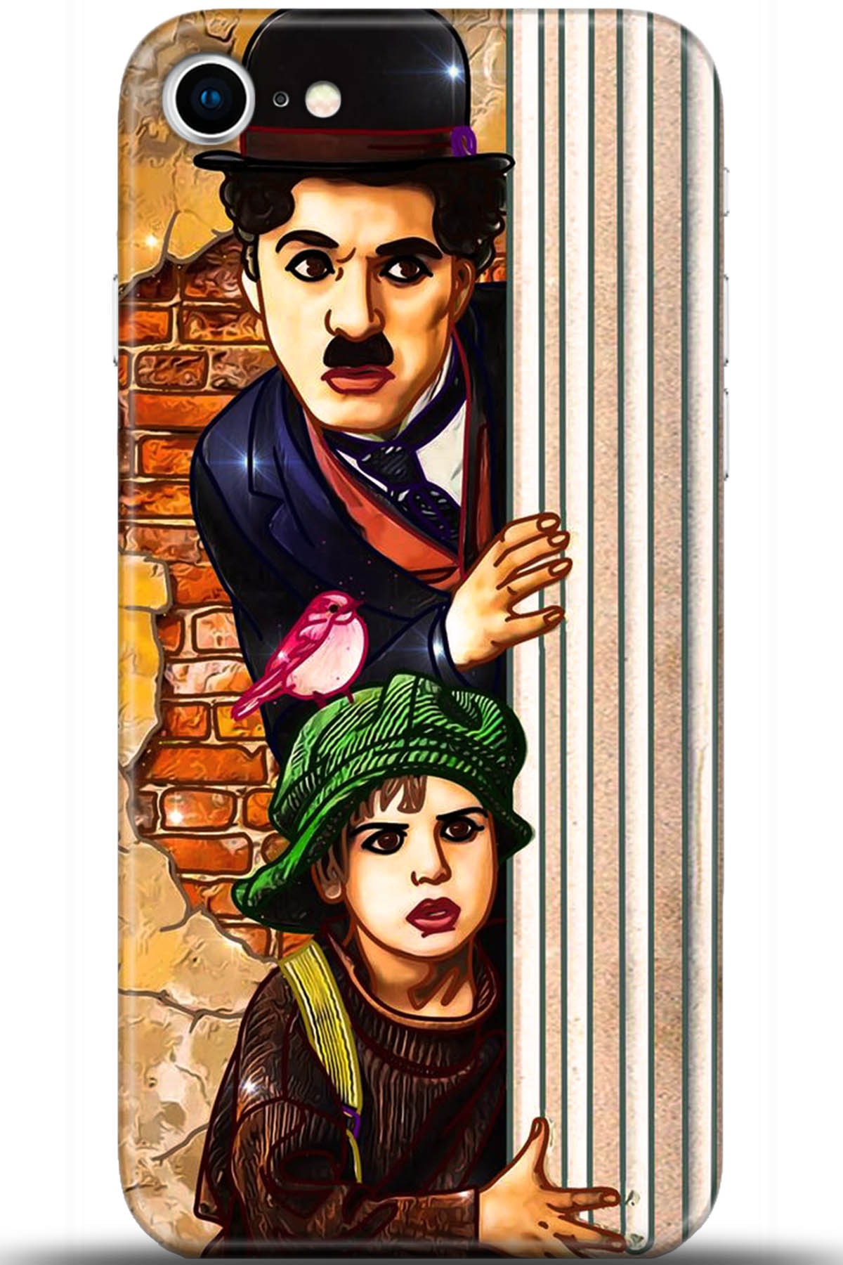 Apple iPhone 8 Uyumlu Kılıf HD Baskılı Kılıf - Followed Institution 5694