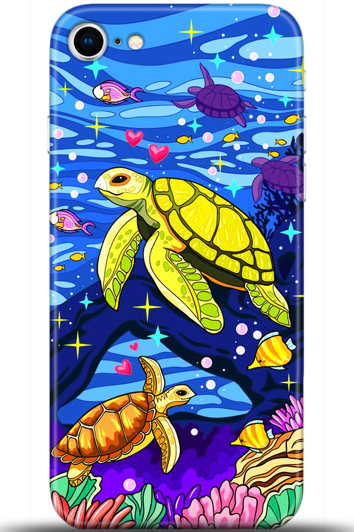 Apple iPhone 8 Uyumlu Kılıf HD Baskılı Kılıf - Followed Institution 5701