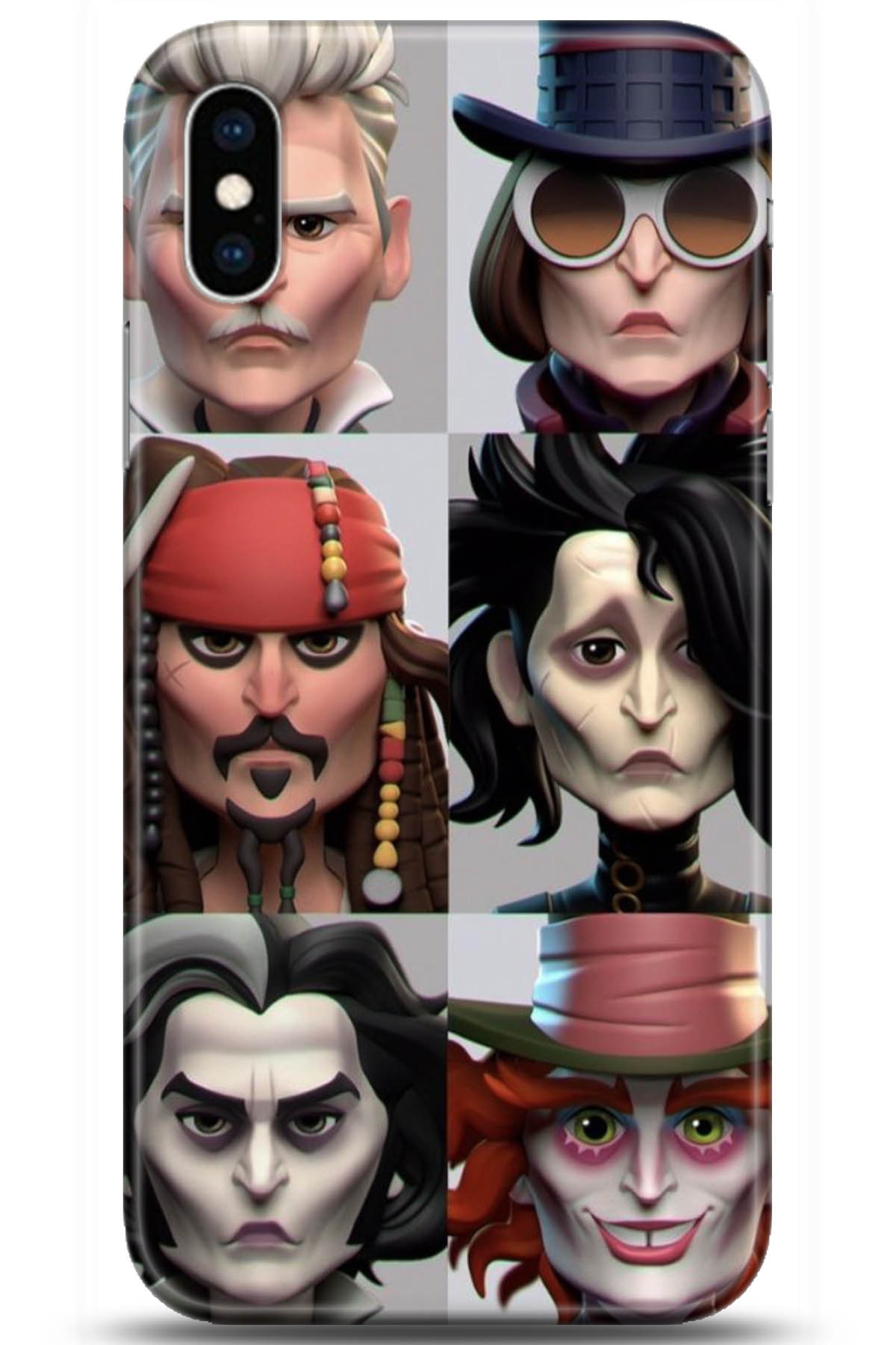 Apple iPhone X Uyumlu Kılıf HD Baskılı Kılıf - Followed Institution 5001