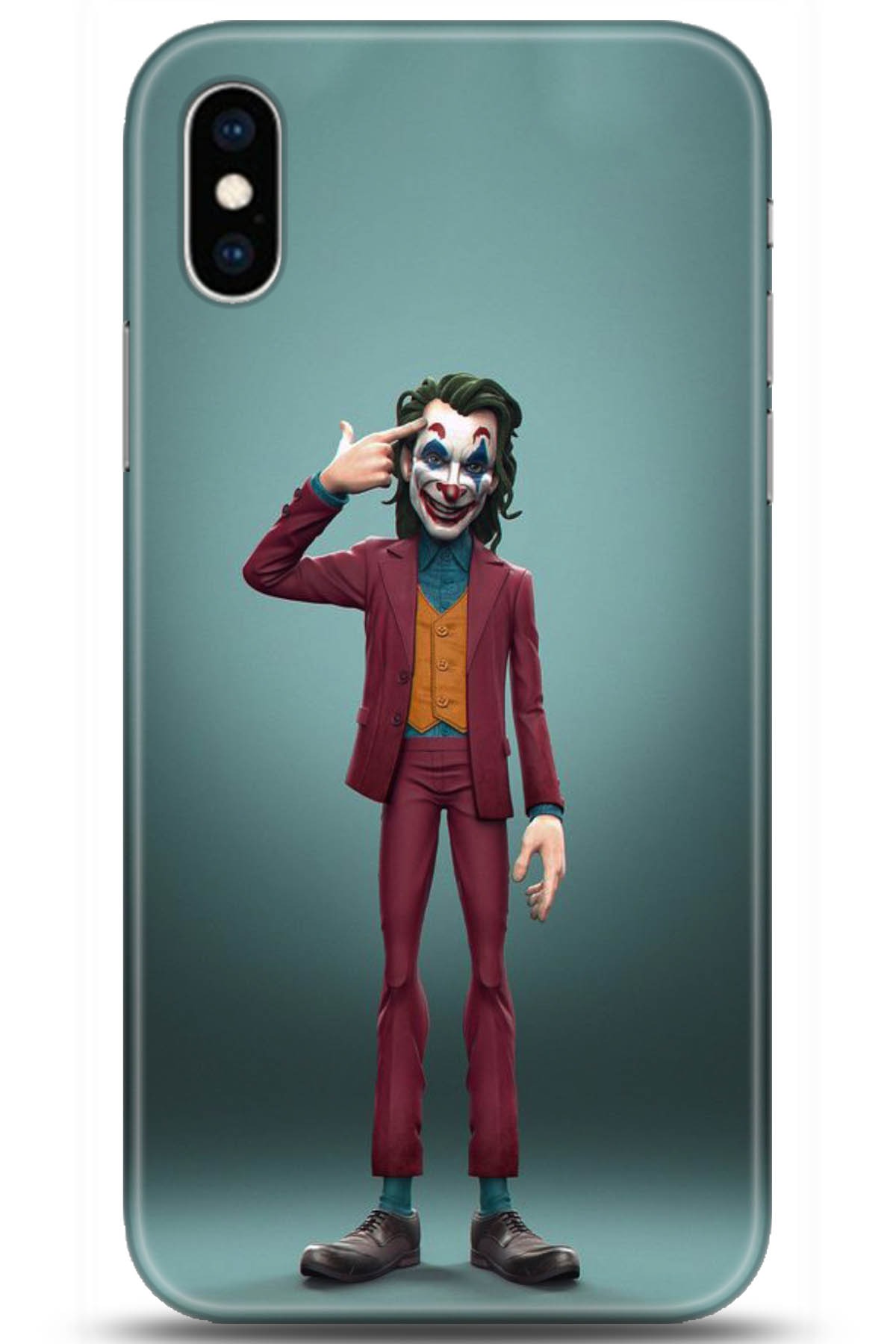 Apple iPhone X Uyumlu Kılıf HD Baskılı Kılıf - Followed Institution 5017