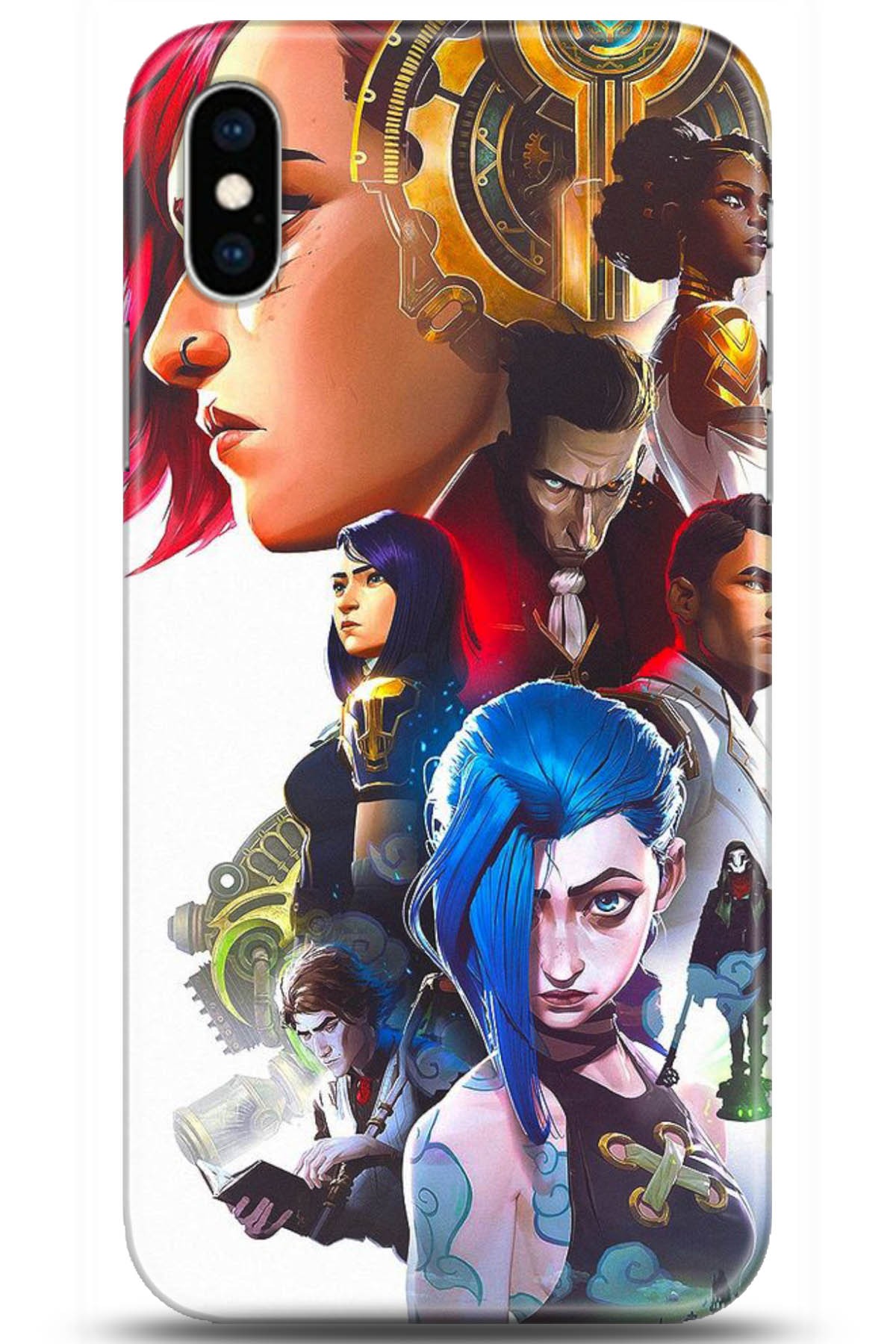 Apple iPhone X Uyumlu Kılıf HD Baskılı Kılıf - Followed Institution 5080