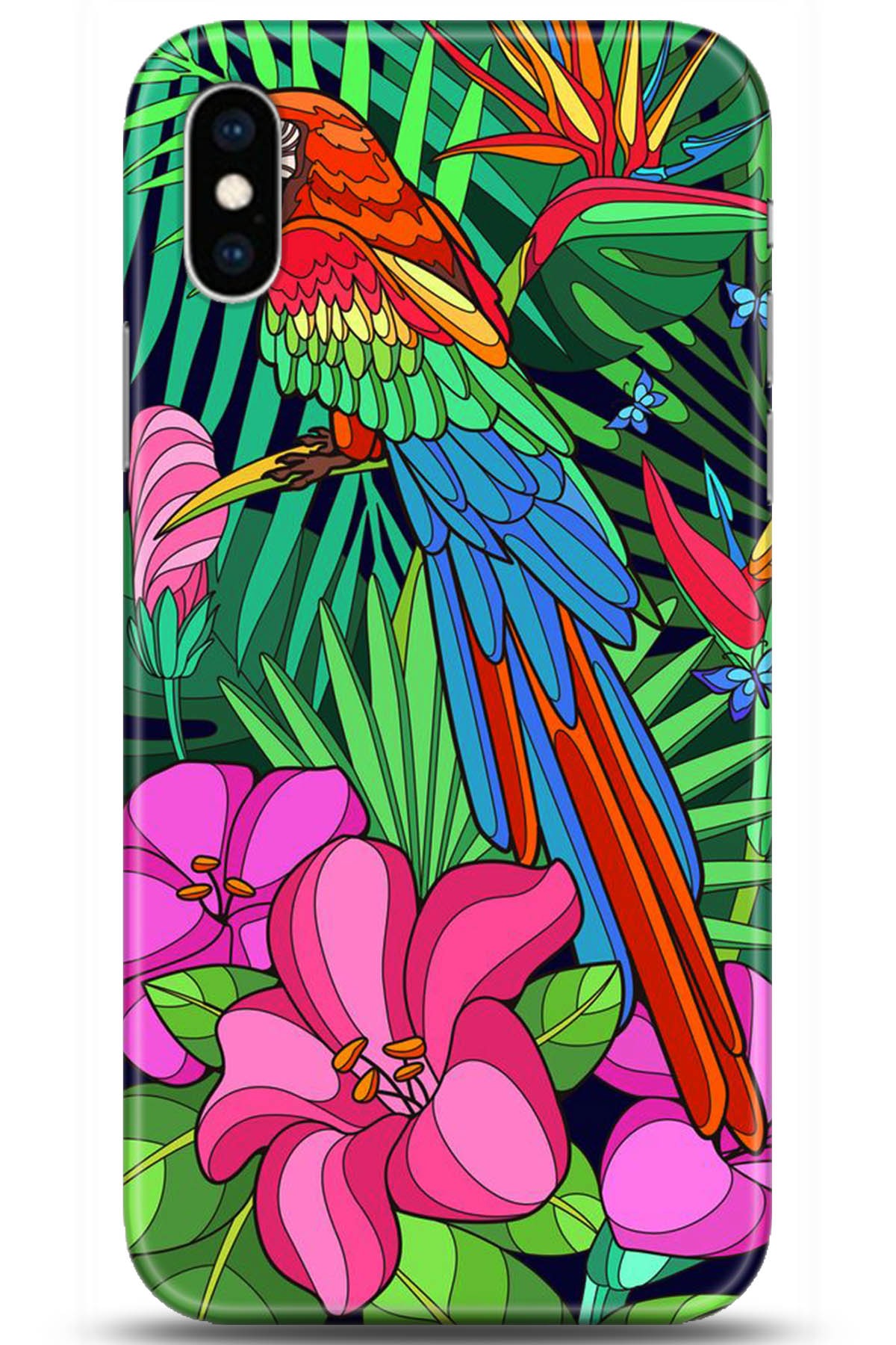 Apple iPhone X Uyumlu Kılıf HD Baskılı Kılıf - Followed Institution 5283