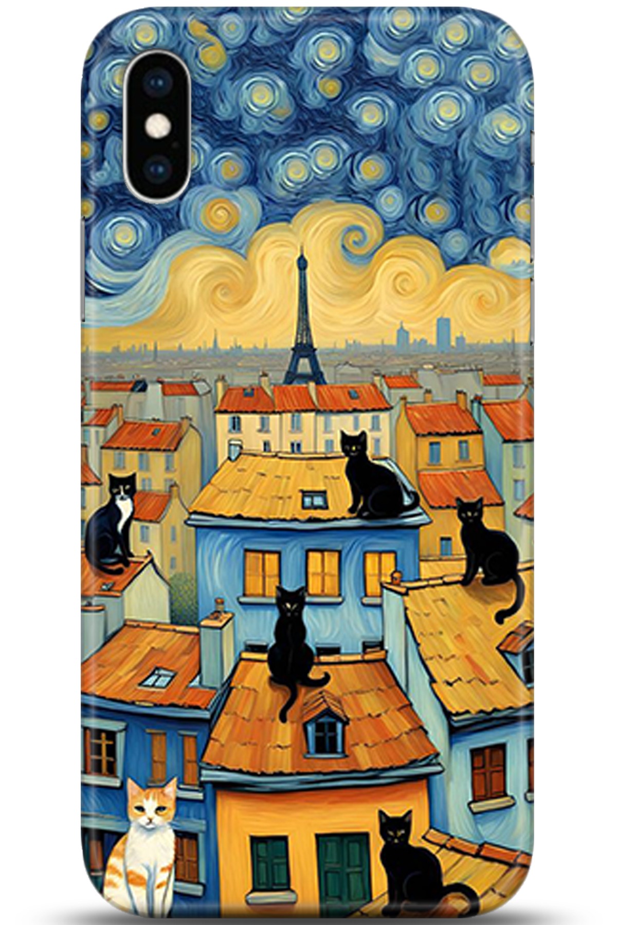 Apple iPhone X Uyumlu Kılıf HD Baskılı Kılıf - Followed Institution 5317