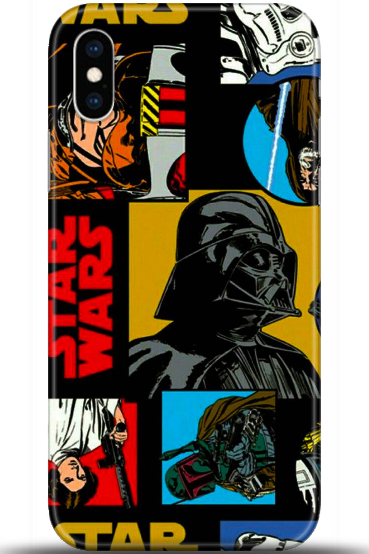 Apple iPhone X Uyumlu Kılıf HD Baskılı Kılıf - Followed Institution 5385