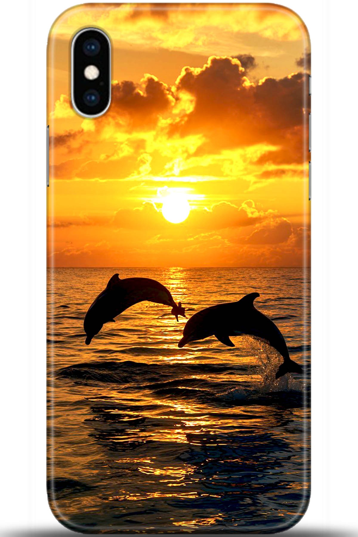 Apple iPhone X Uyumlu Kılıf HD Baskılı Kılıf - Followed Institution 5427